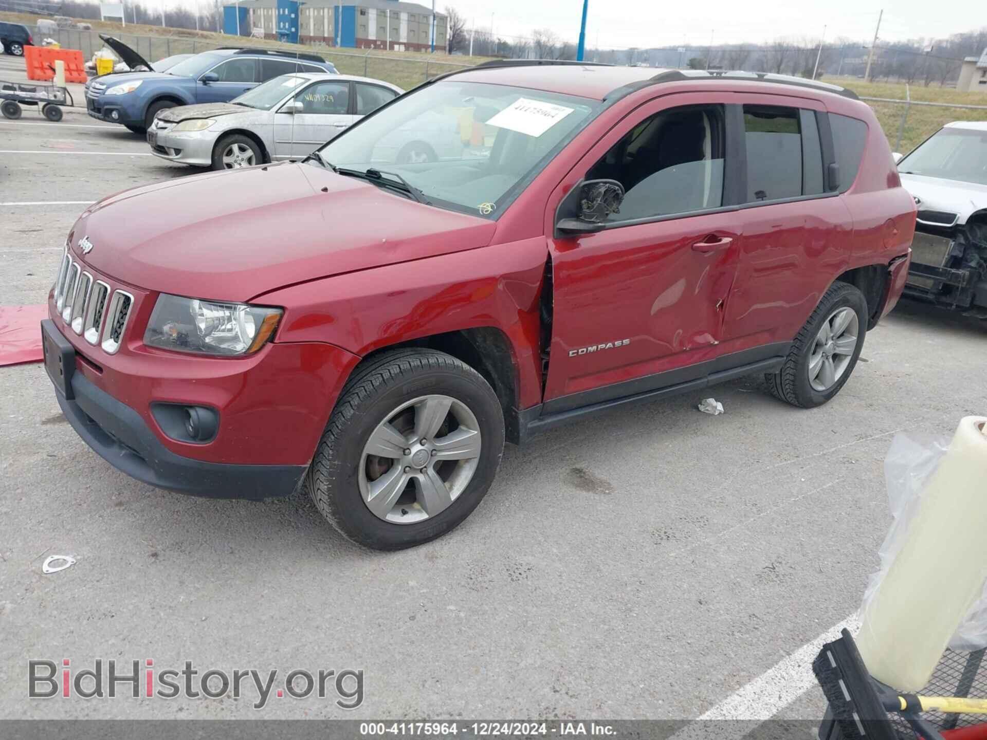 2015 JEEP COMPASS - VIN: 1C4NJDBB4FD332095 - Фото 2