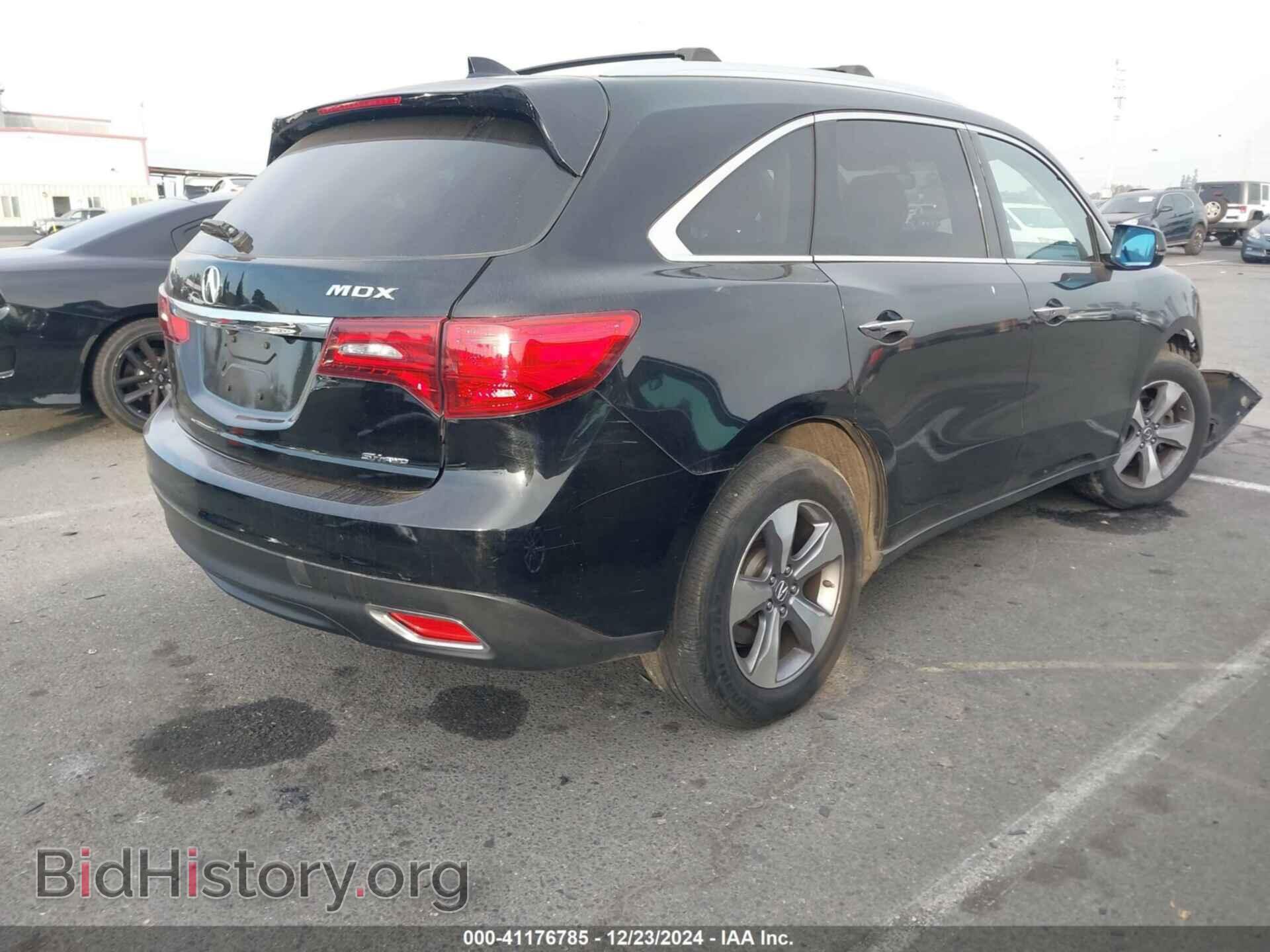 2014 ACURA MDX - VIN: 5FRYD4H27EB044329 - Фото 4