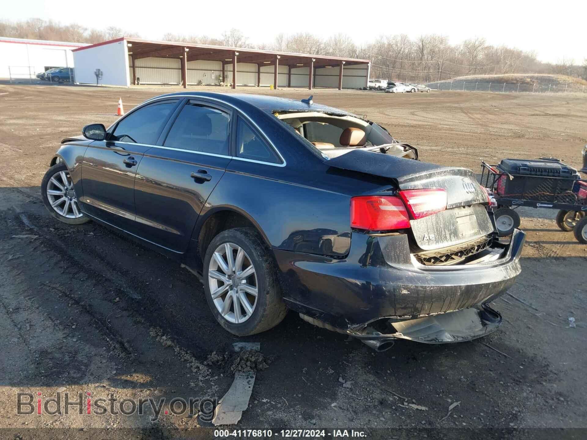 2014 AUDI A6 - VIN: WAUGFAFC8EN074276 - Фото 3