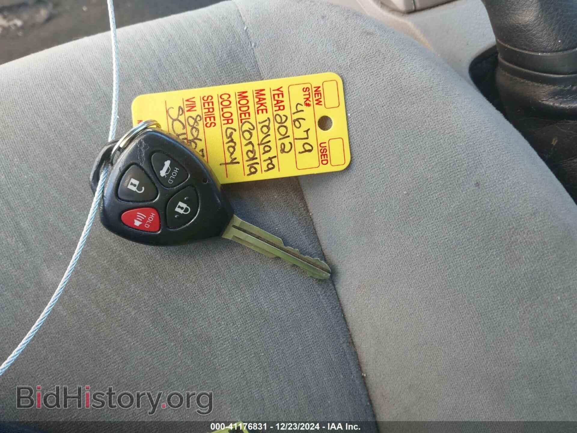 2012 TOYOTA COROLLA - VIN: 2T1BU4EE2CC806764 - Фото 11