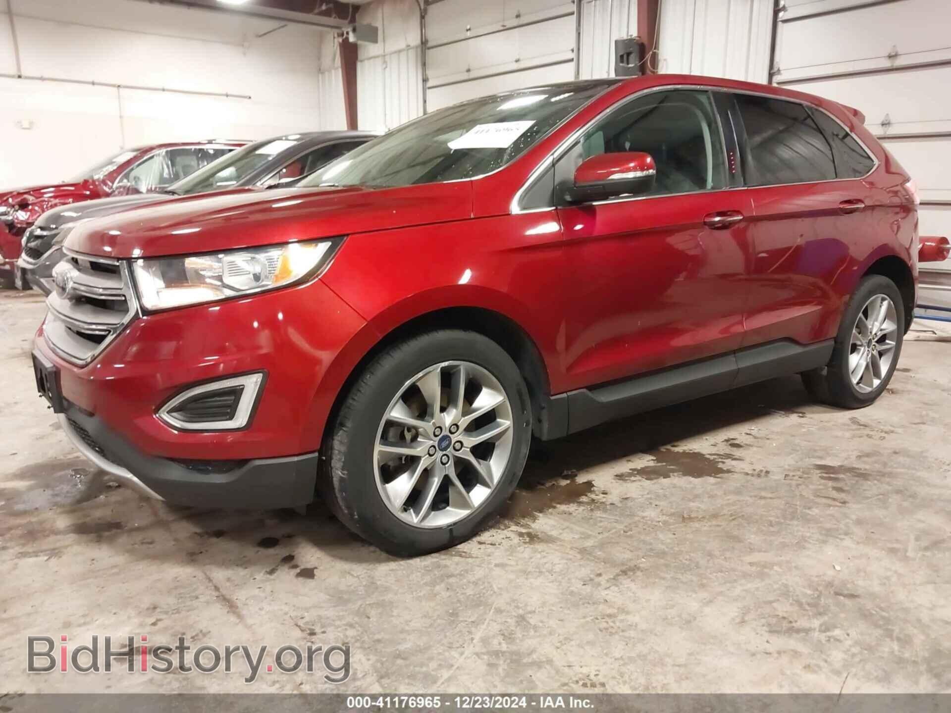 2015 FORD EDGE - VIN: 2FMTK4K85FBB89989 - Фото 2
