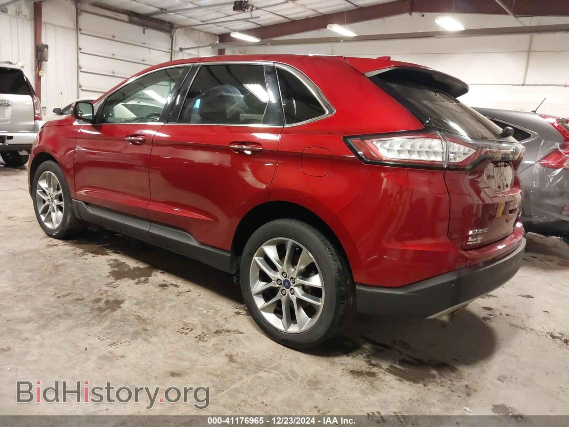 2015 FORD EDGE - VIN: 2FMTK4K85FBB89989 - Фото 3