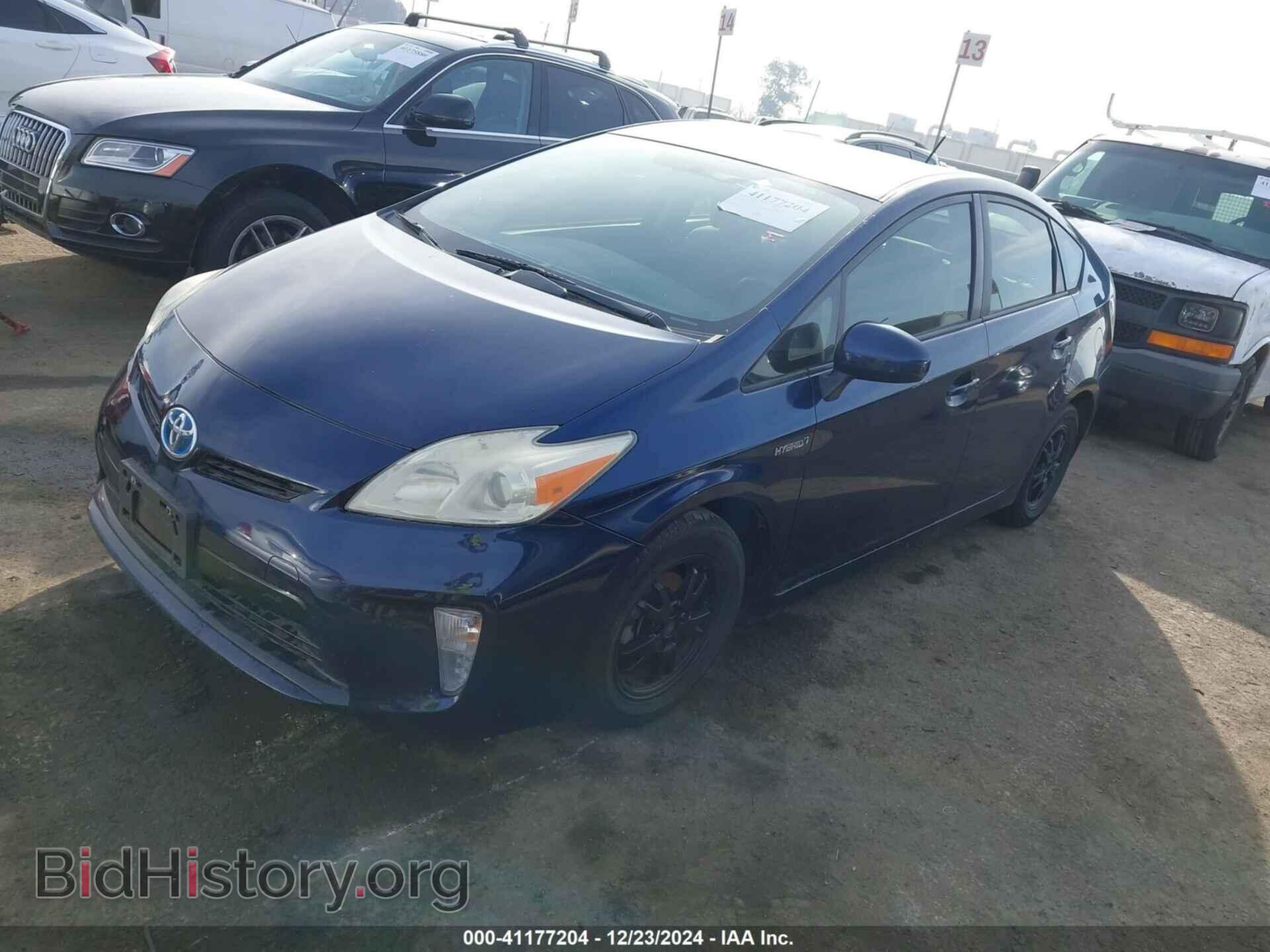 2013 TOYOTA PRIUS - VIN: JTDKN3DU3D1733667 - Фото 2