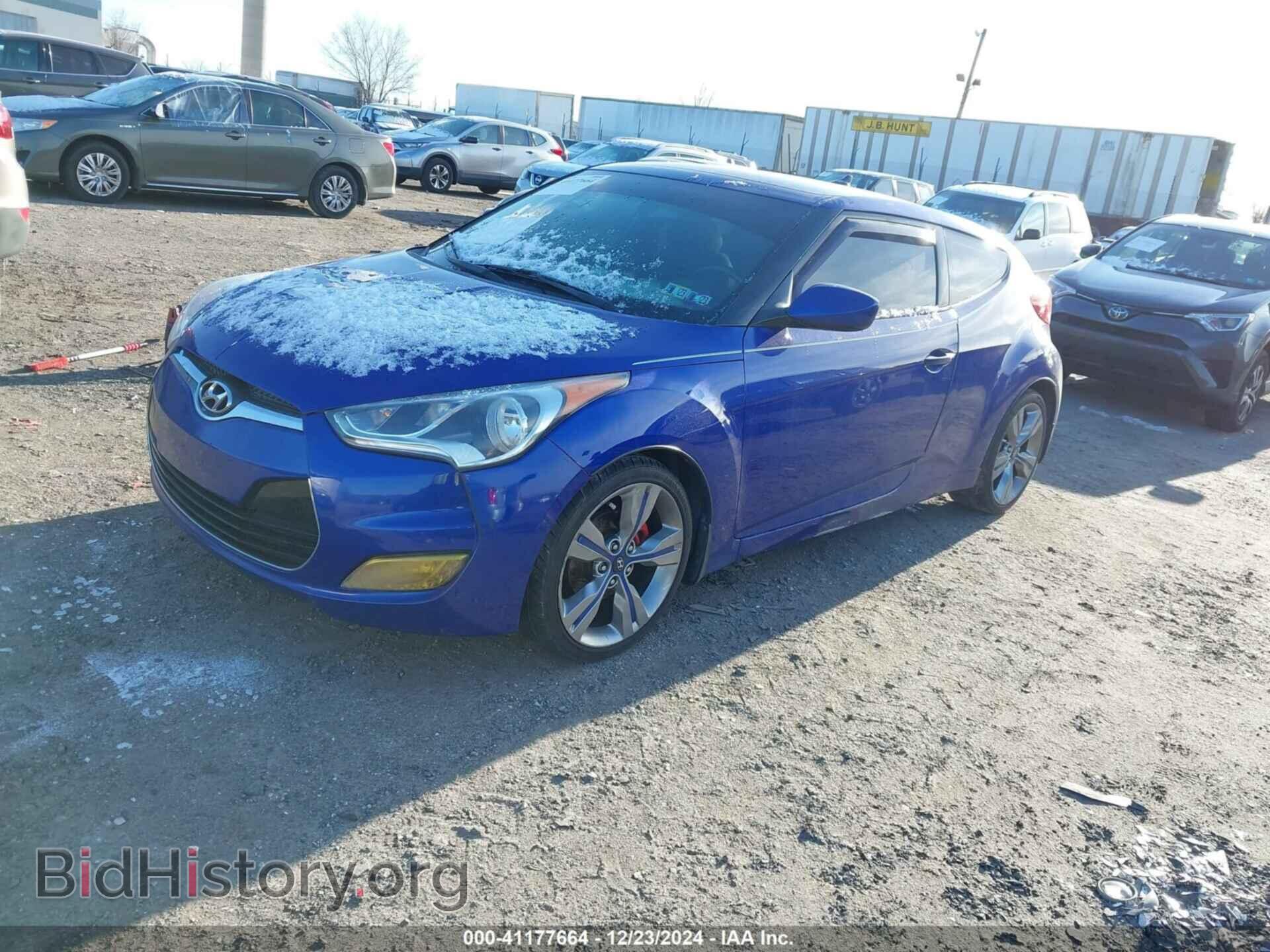 2012 HYUNDAI VELOSTER - VIN: KMHTC6AD7CU051545 - Фото 2