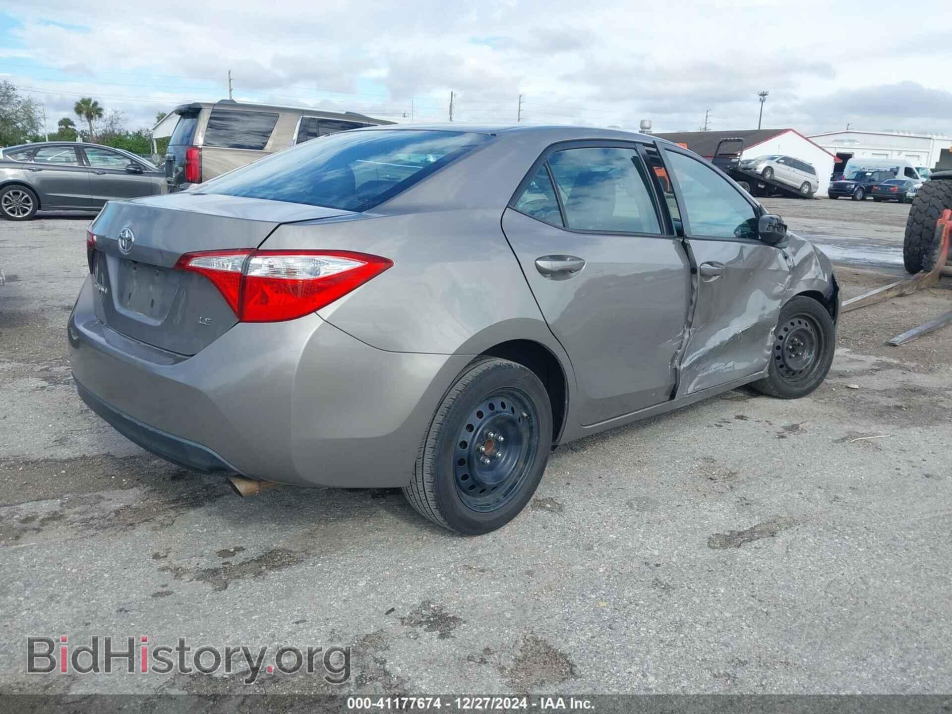 2014 TOYOTA COROLLA - VIN: 2T1BURHE3EC113195 - Фото 4