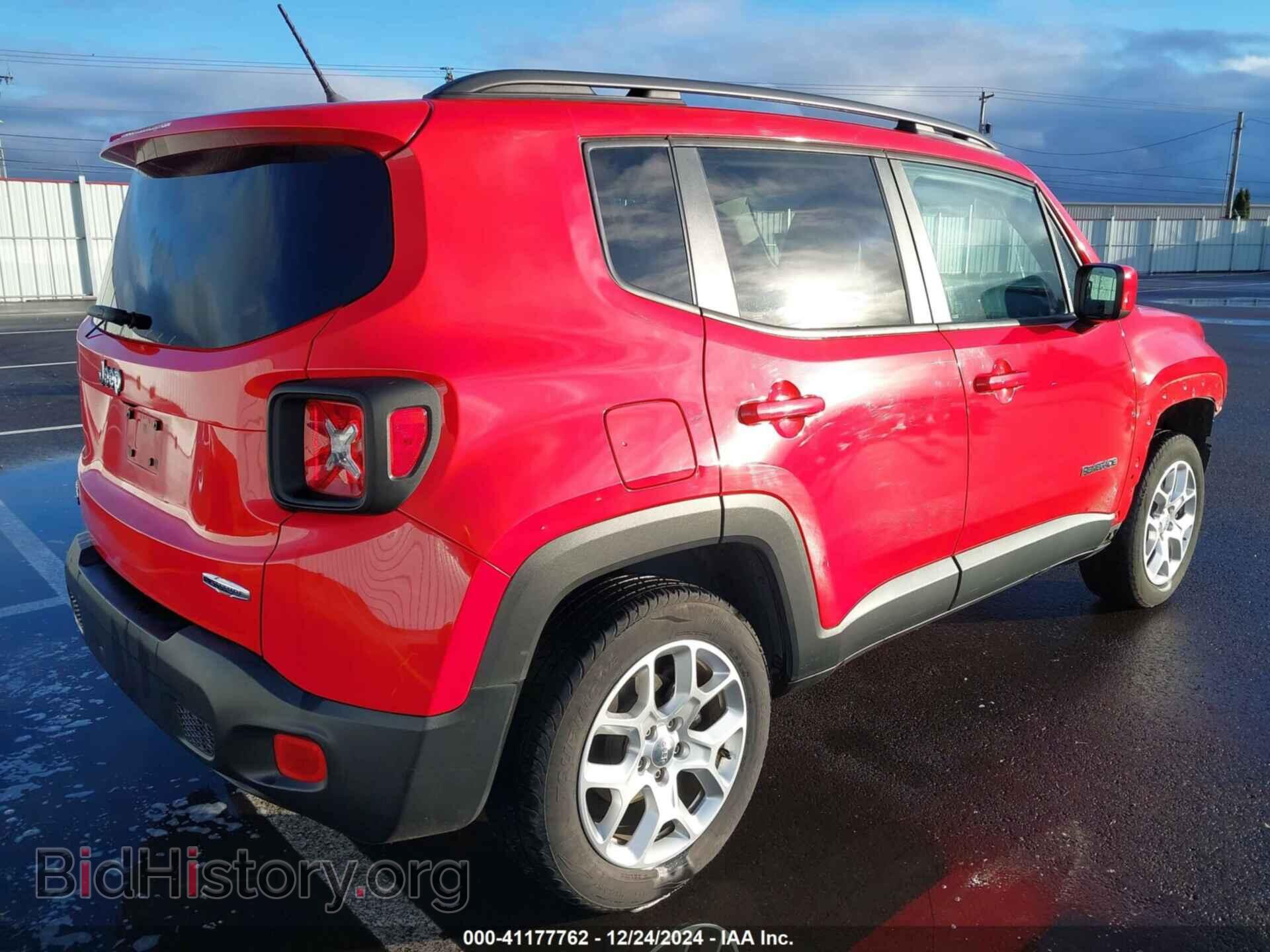 2015 JEEP RENEGADE - VIN: ZACCJBBTXFPC16566 - Фото 4