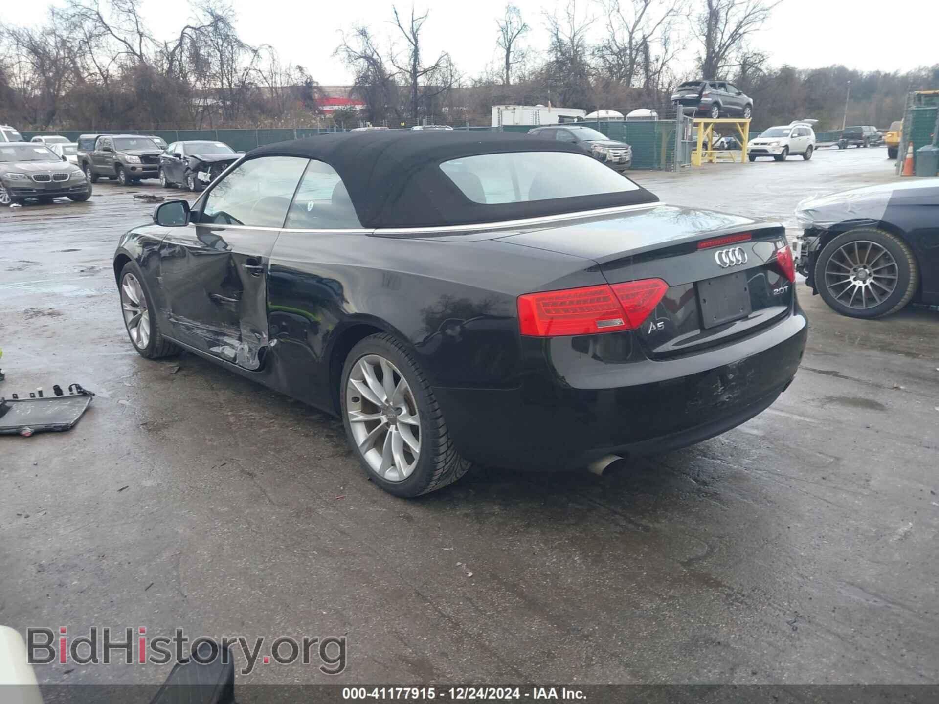 2013 AUDI A5 - VIN: WAUAFAFH0DN013844 - Фото 3