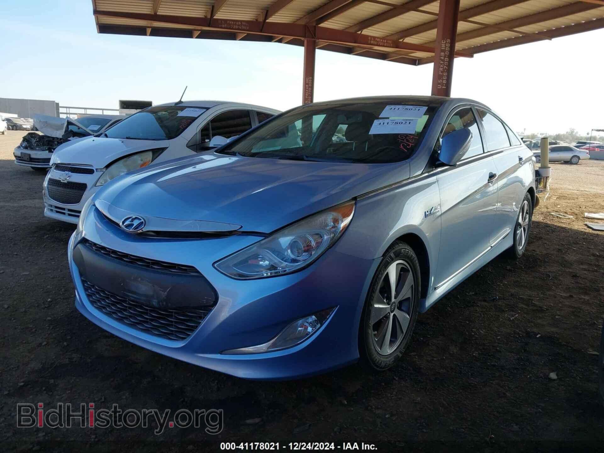 2012 HYUNDAI SONATA - VIN: KMHEC4A48CA040228 - Фото 2