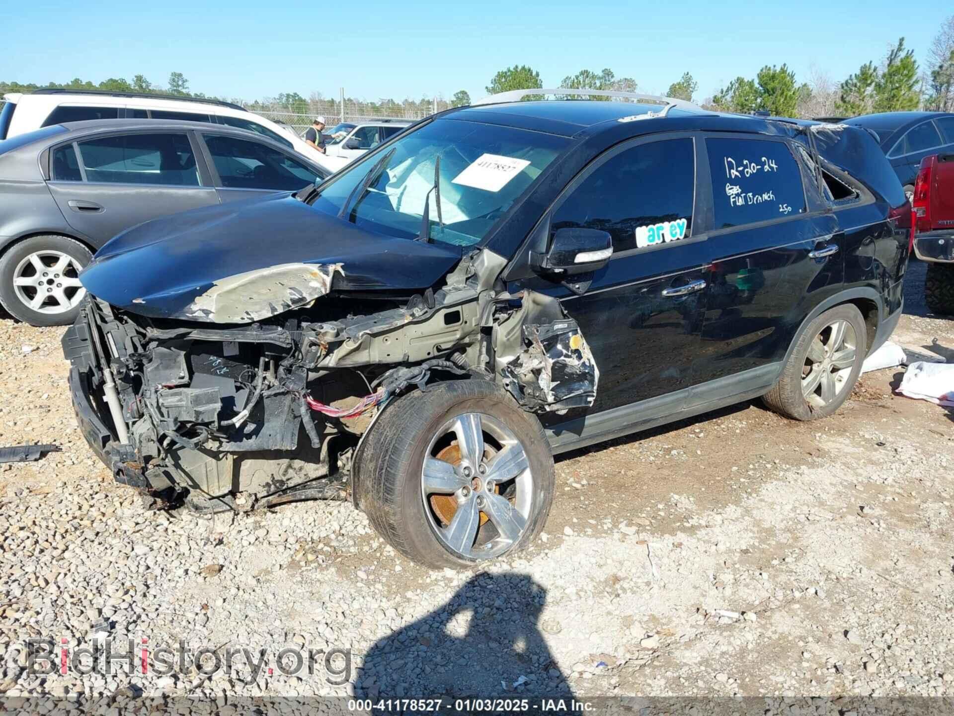 2012 KIA SORENTO - VIN: 5XYKU4A2XCG258237 - Фото 2