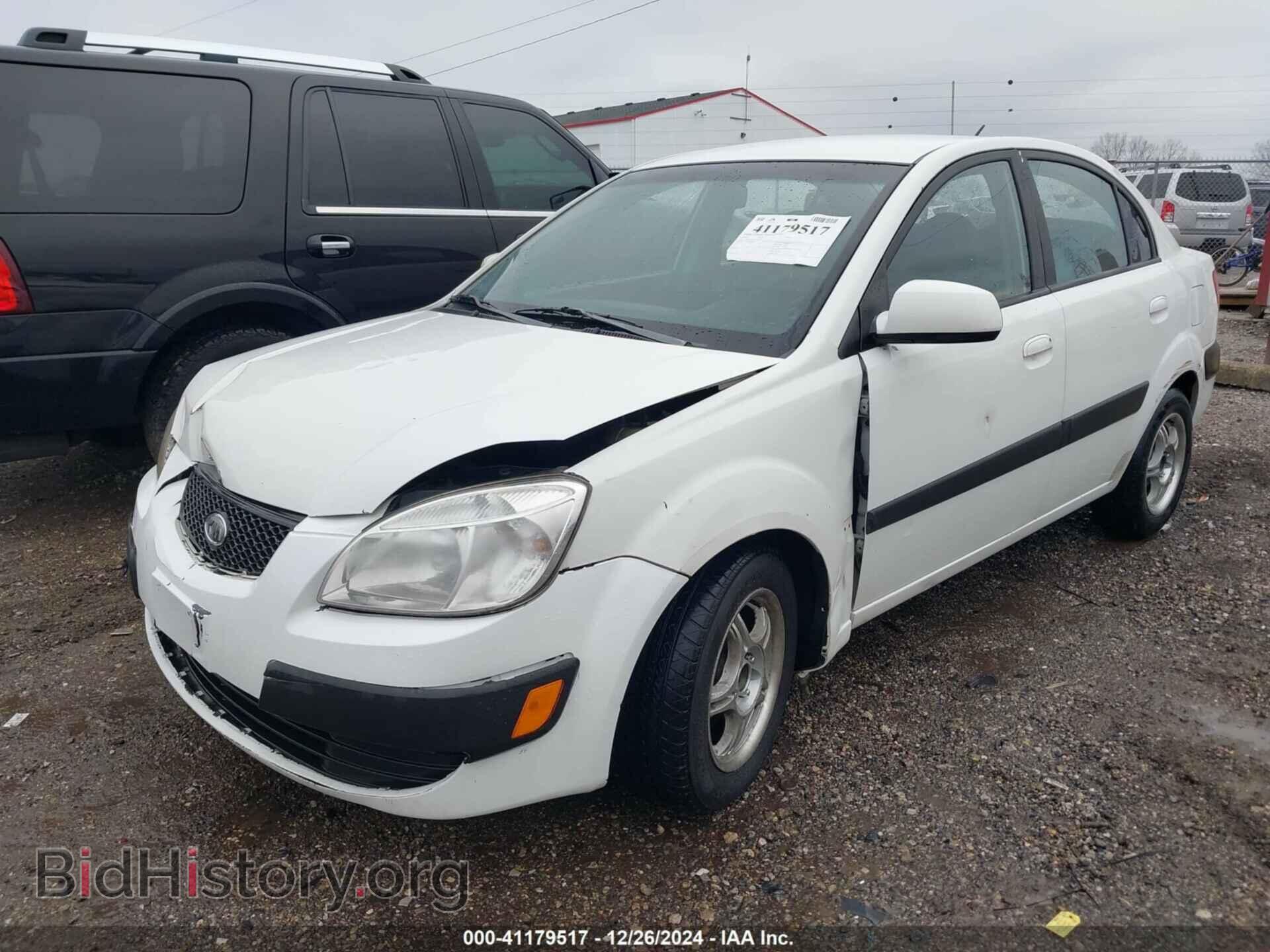 2007 KIA RIO - VIN: KNADE123076252626 - Фото 2