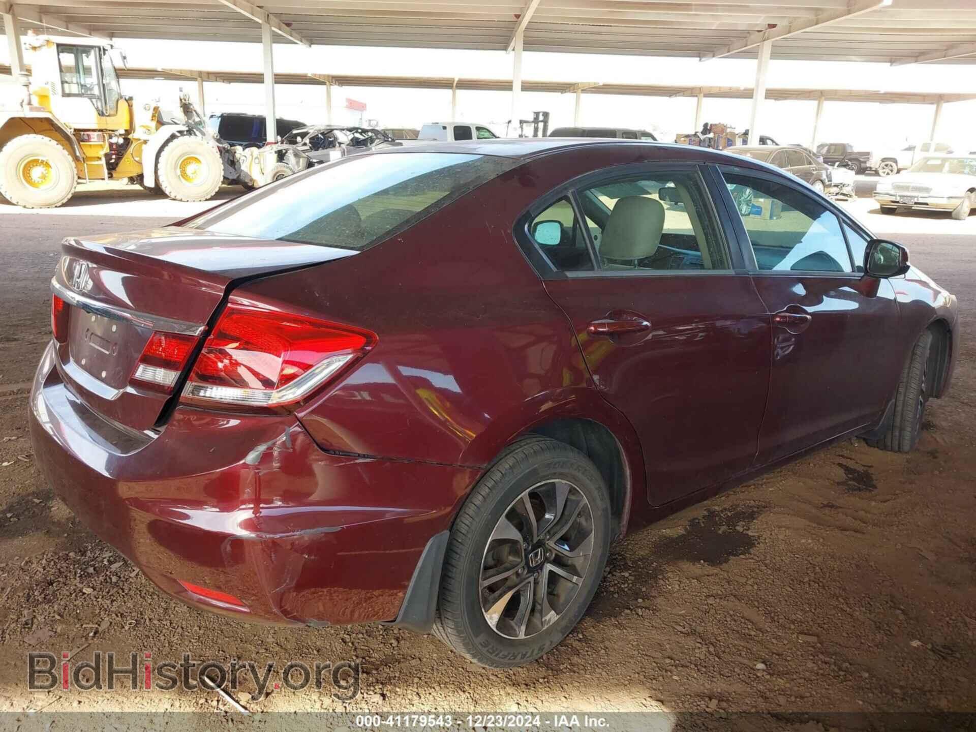 2013 HONDA CIVIC - VIN: 19XFB2F81DE091726 - Фото 4