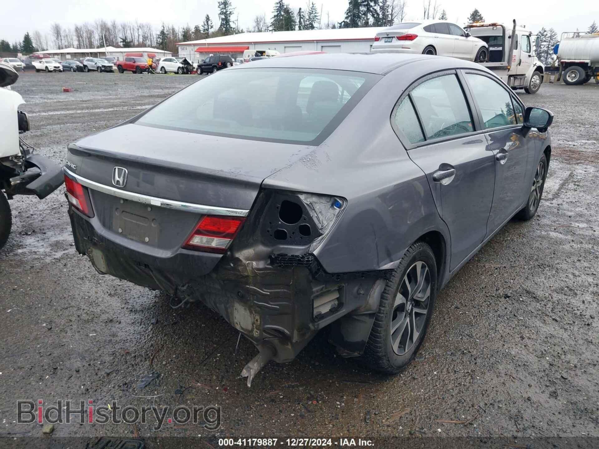 2015 HONDA CIVIC - VIN: 19XFB2F88FE288203 - Фото 4