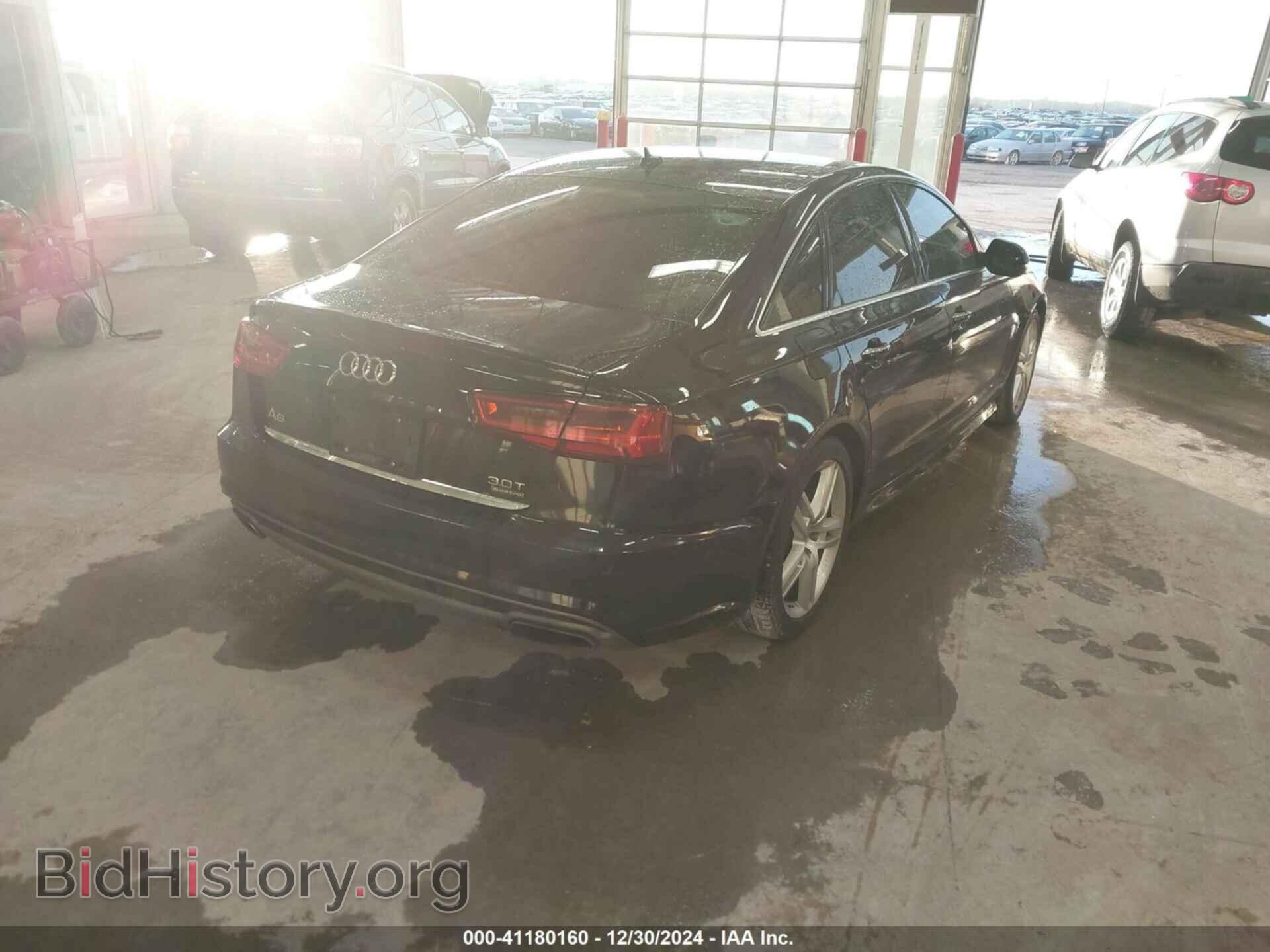 2016 AUDI A6 - VIN: WAUFGAFC3GN018600 - Фото 4