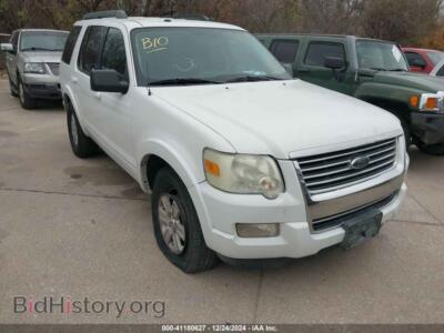 2010 Ford EXPLORER XLT, белый — VIN 1FMEU6DE2AUA81978, IAAI