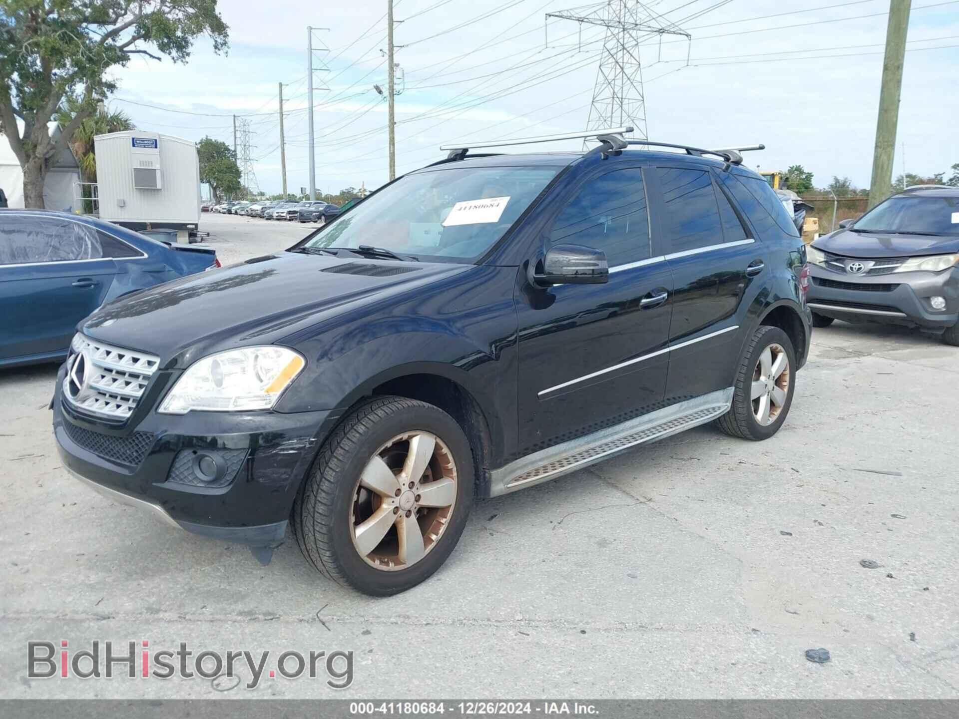 2011 MERCEDES-BENZ ML 350 - VIN: 4JGBB5GB1BA714171 - Фото 2