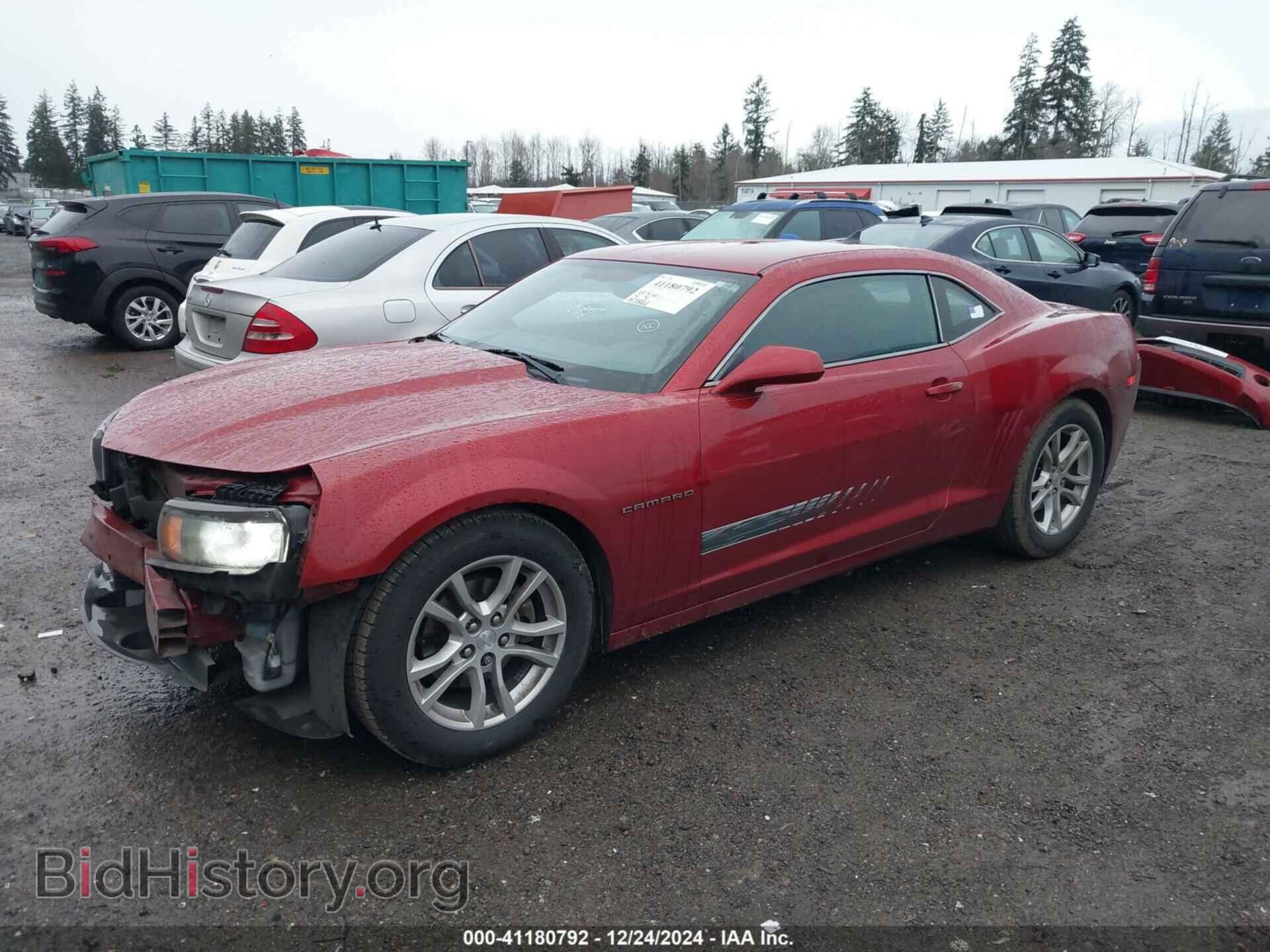 2014 CHEVROLET CAMARO - VIN: 2G1FA1E32E9201520 - Фото 2