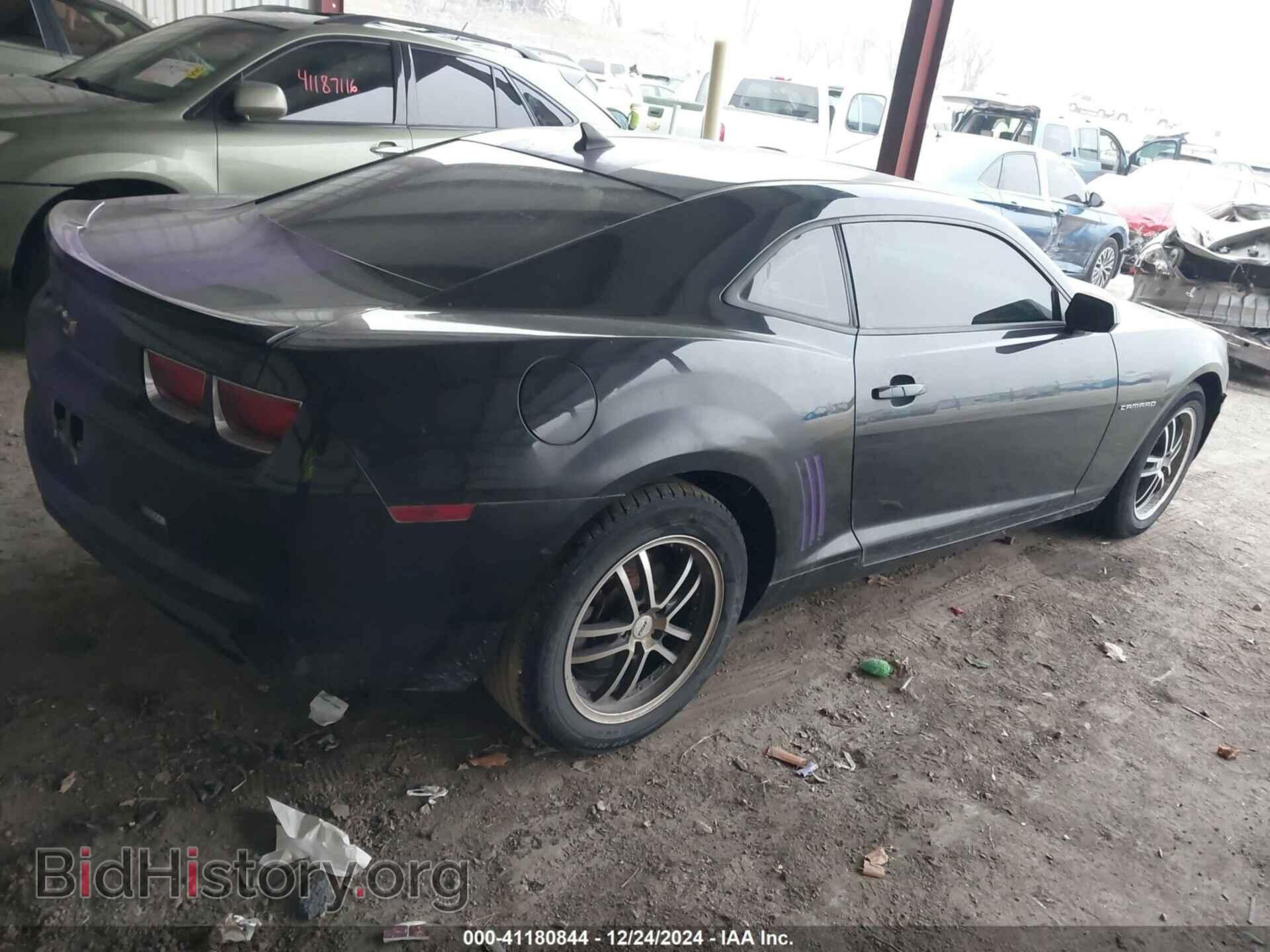 2012 CHEVROLET CAMARO - VIN: 2G1FA1E36C9143165 - Фото 4