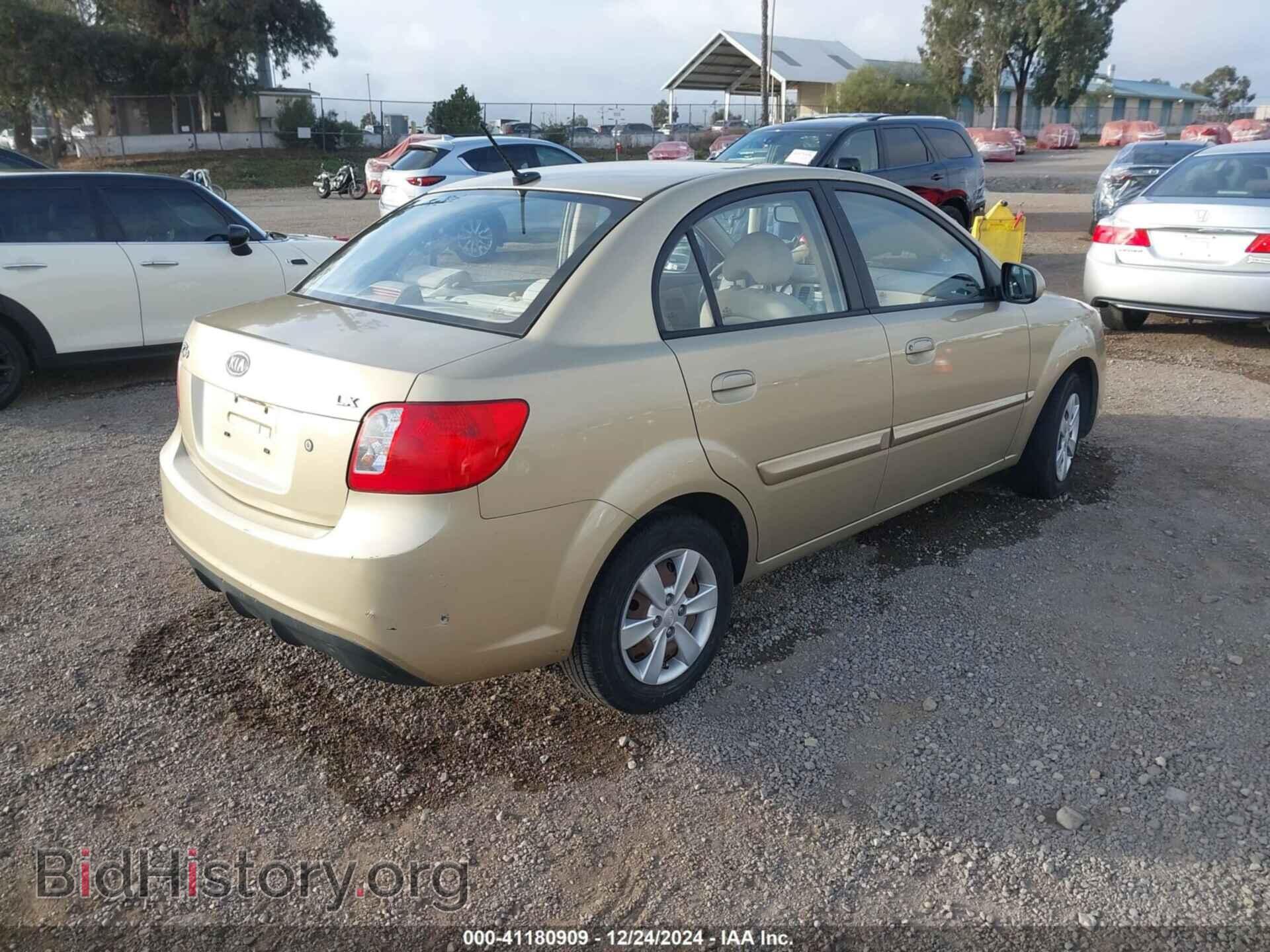 2010 KIA RIO - VIN: KNADH4A35A6629825 - Фото 4