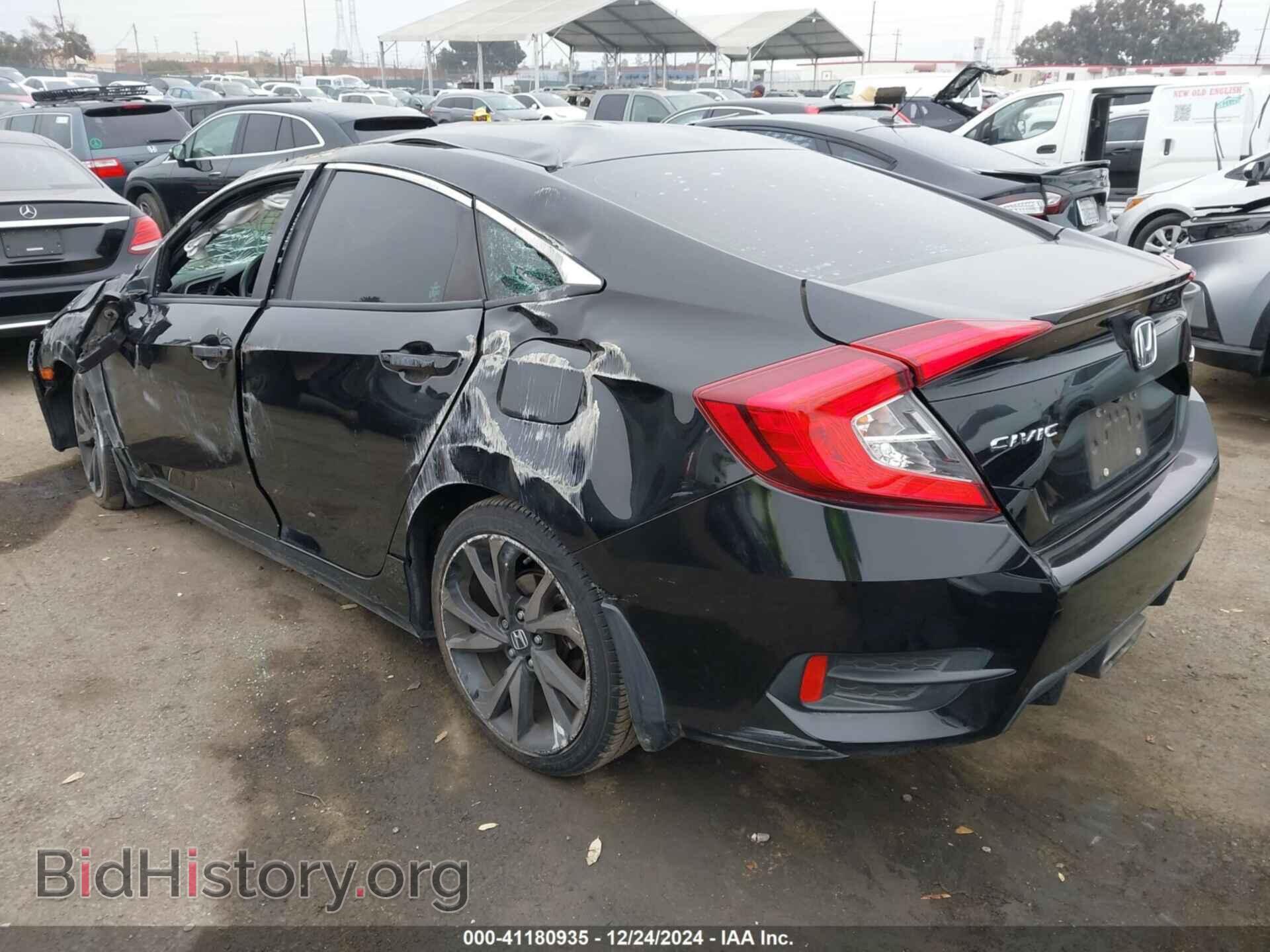 2019 HONDA CIVIC - VIN: 2HGFC2F89KH570377 - Фото 3