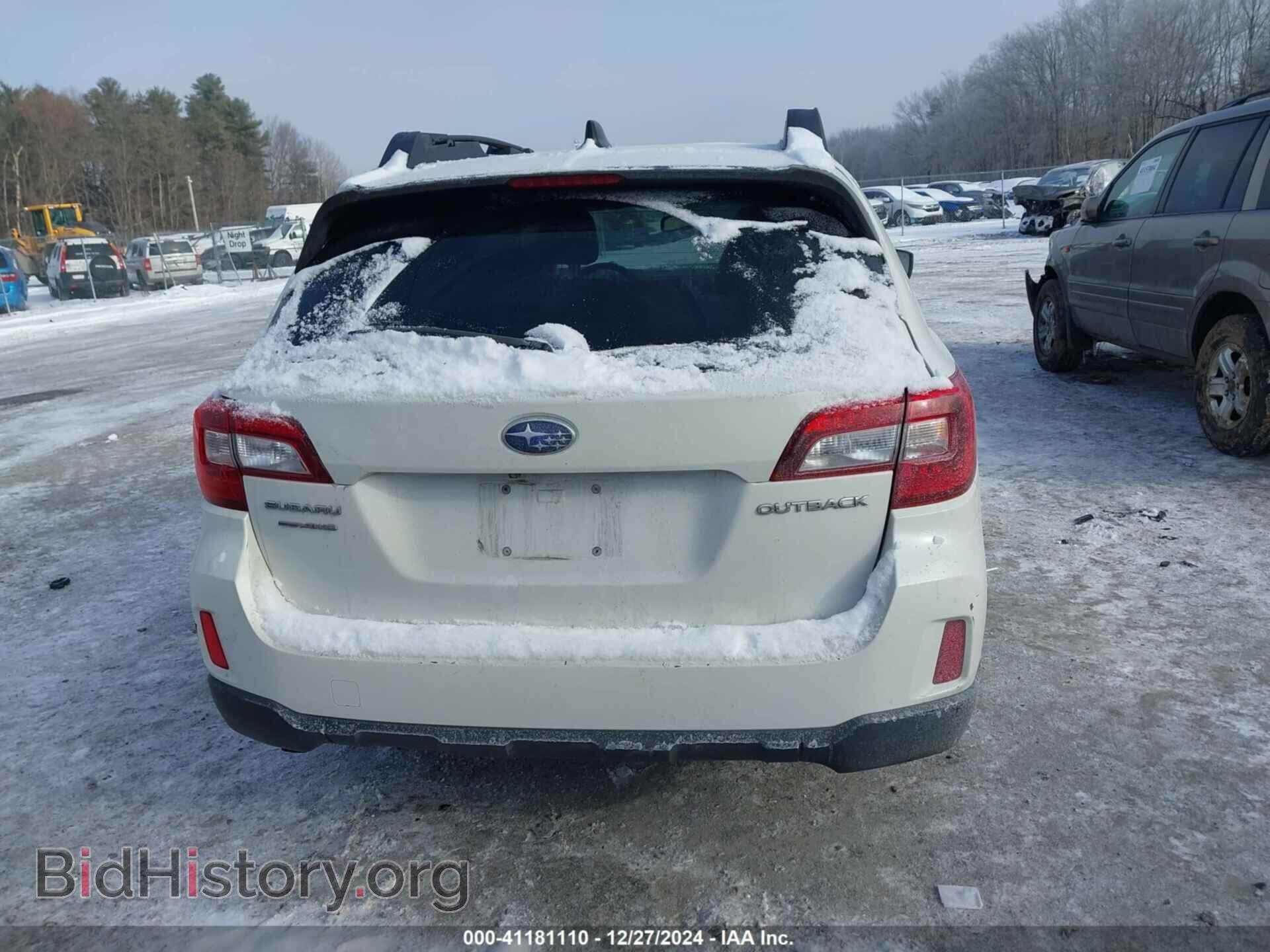 2016 SUBARU OUTBACK - VIN: 4S4BSBCC6G3276434 - Фото 16