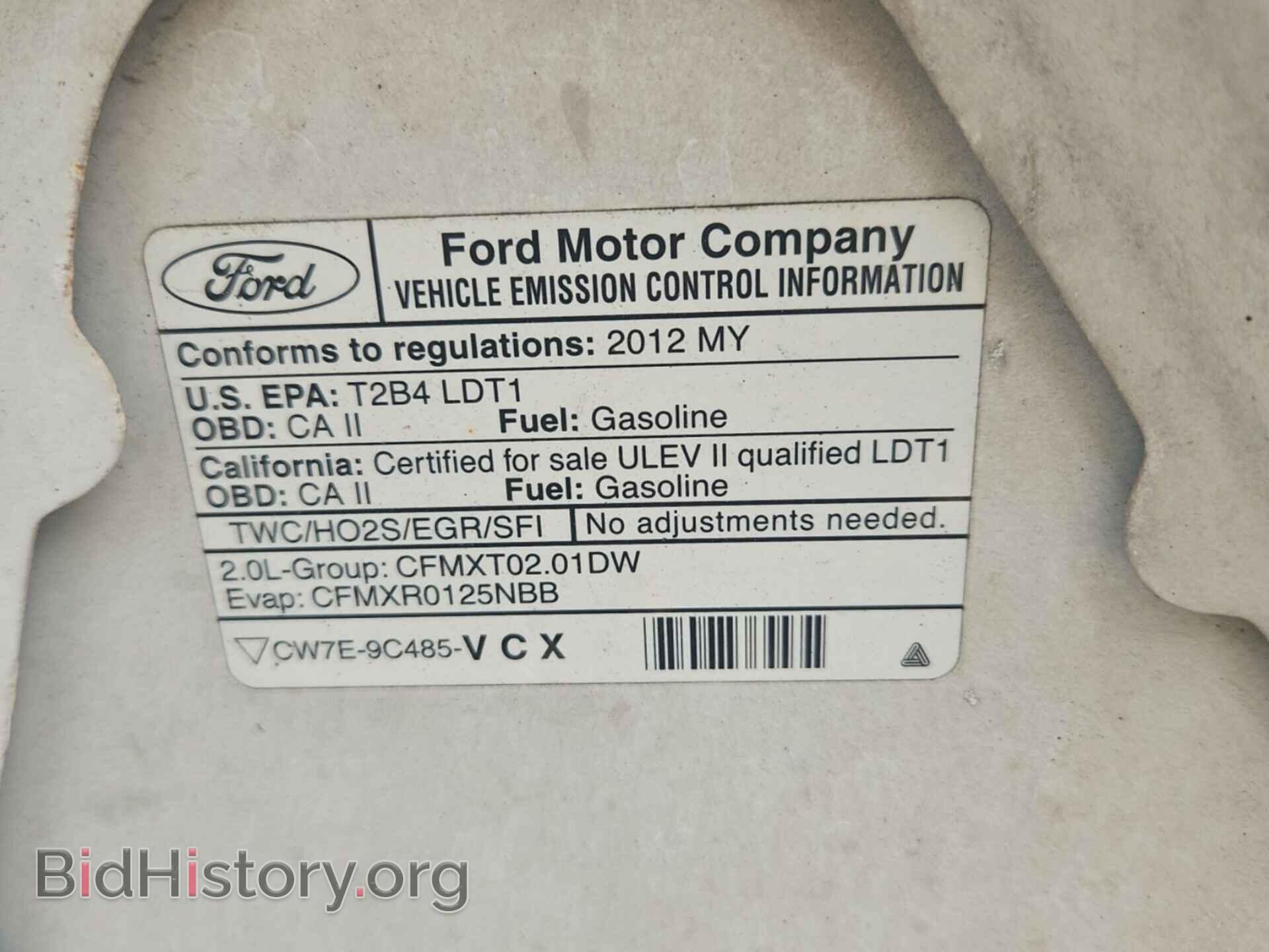 2012 FORD TRANSIT CONNECT - VIN: NM0LS7BN5CT114830 - Фото 11