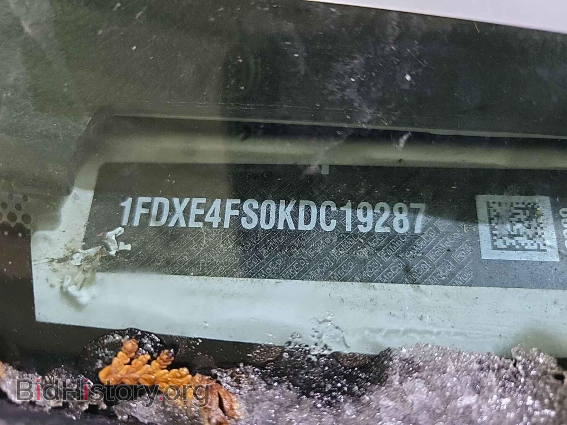 2019 FORD E-450 CUTAWAY - VIN: 1FDXE4FS0KDC19287 - Фото 5