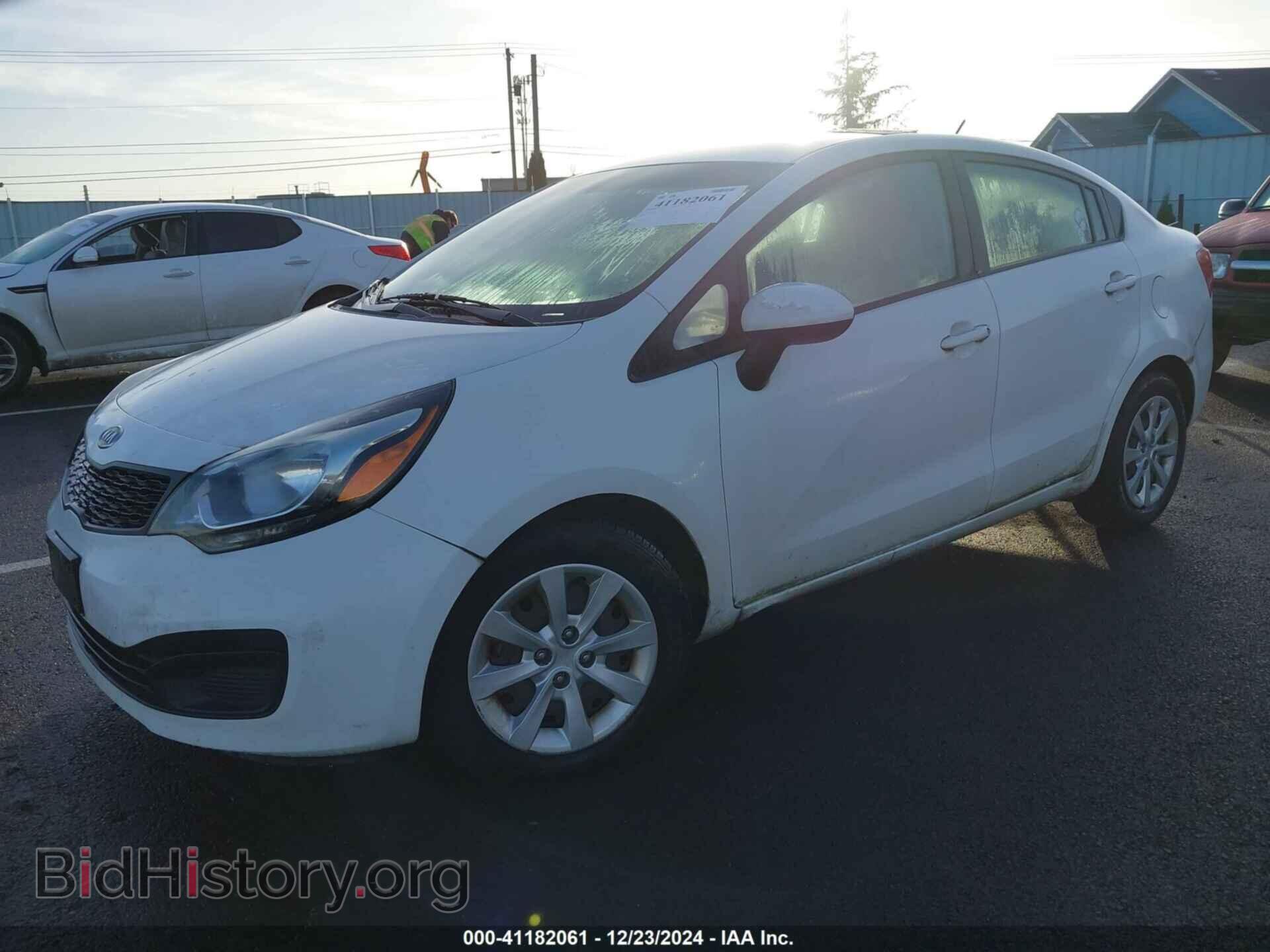 2012 KIA RIO - VIN: KNADM4A35C6088001 - Фото 2