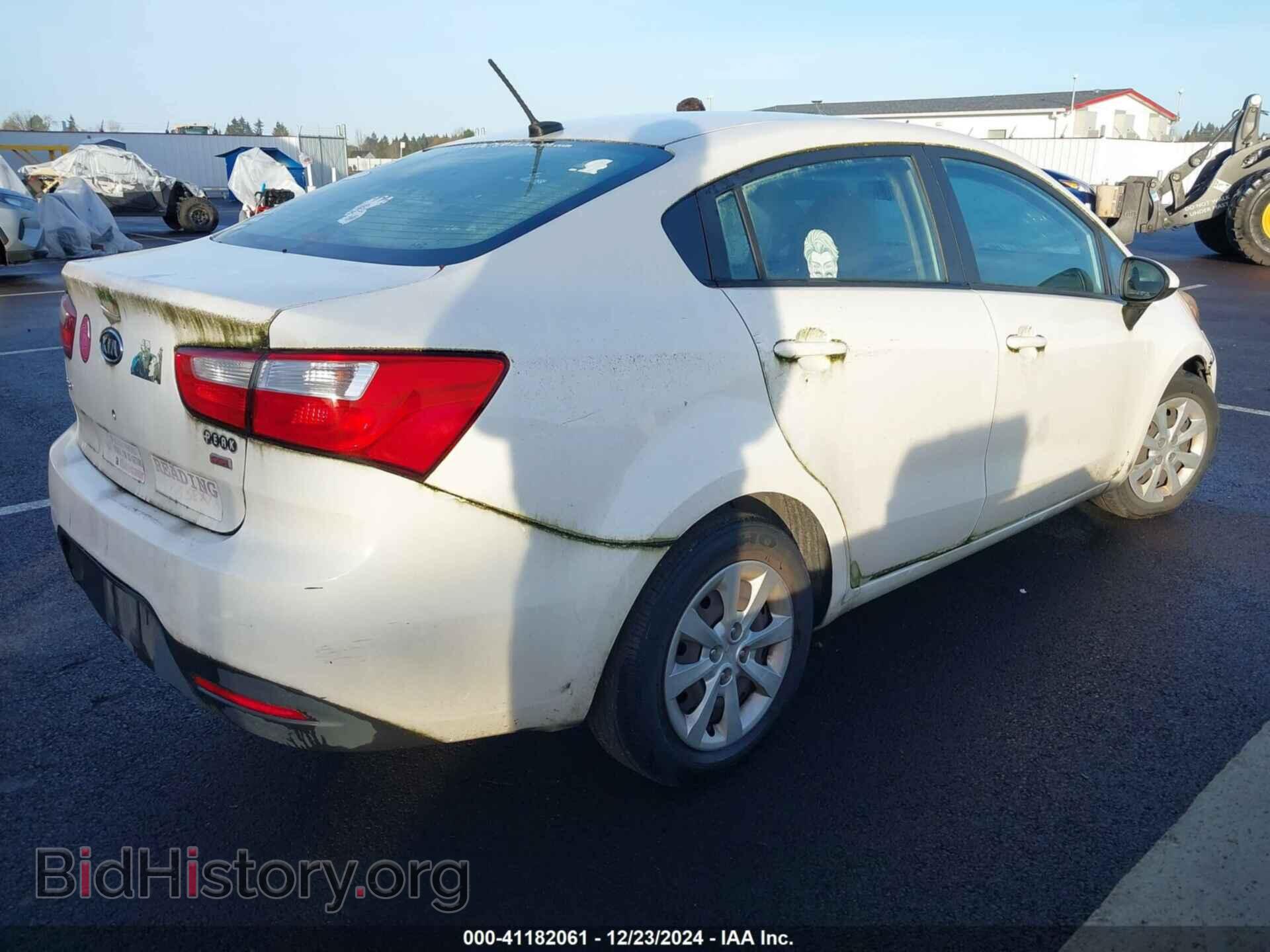 2012 KIA RIO - VIN: KNADM4A35C6088001 - Фото 4