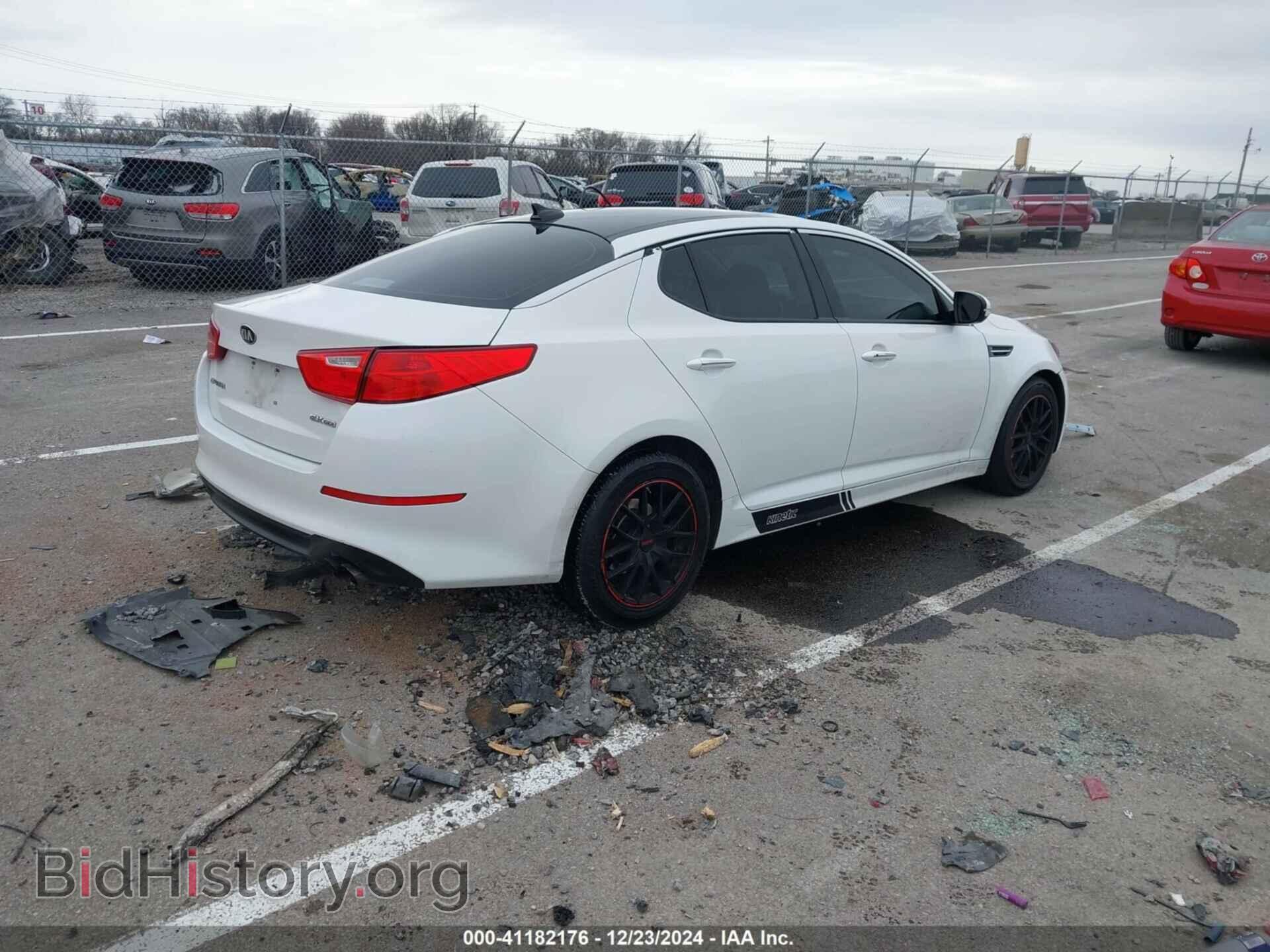 2015 KIA OPTIMA - VIN: 5XXGN4A75FG429449 - Фото 4
