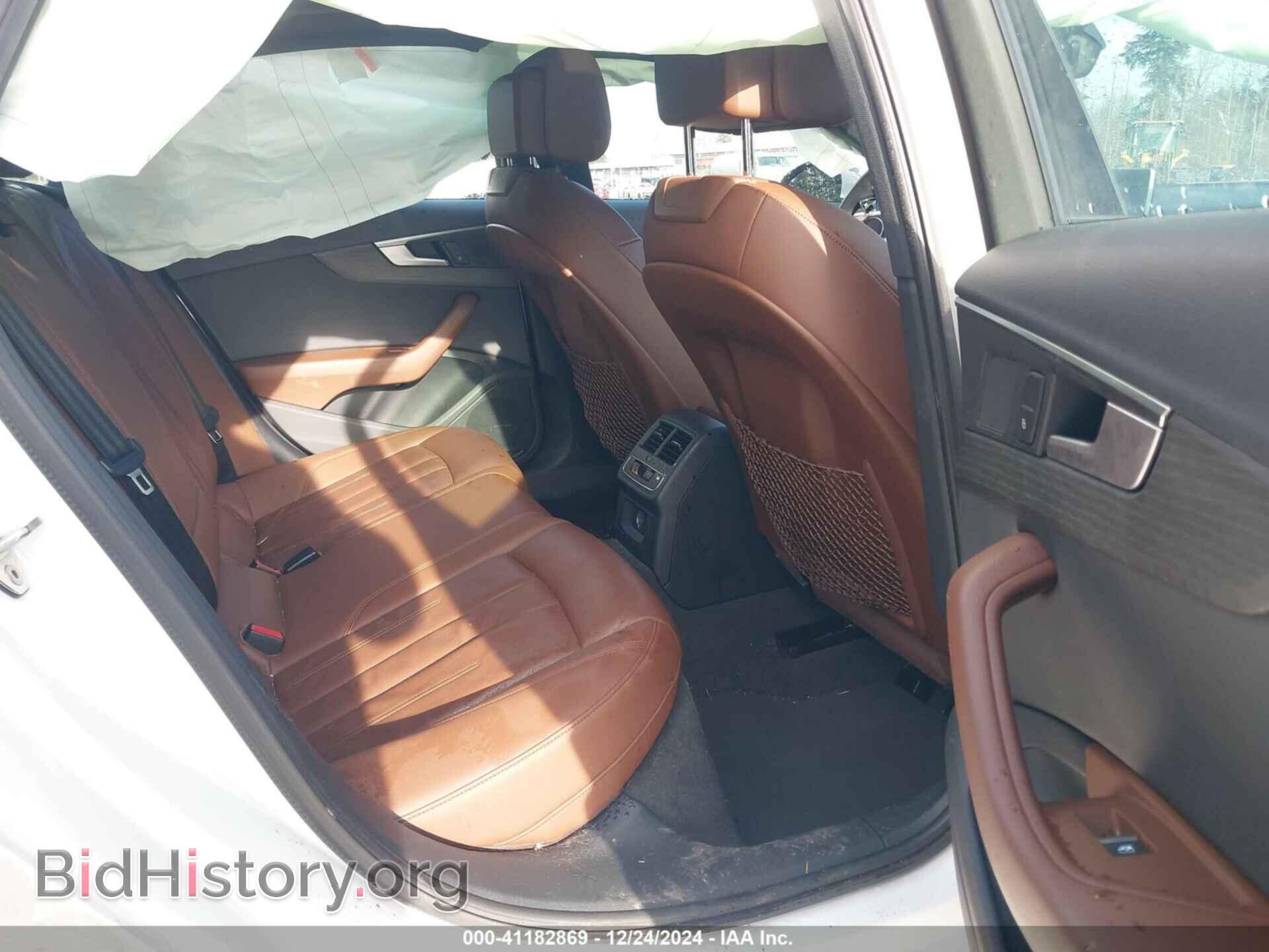 2018 AUDI A4 - VIN: WAUKMAF46JA206218 - Фото 8