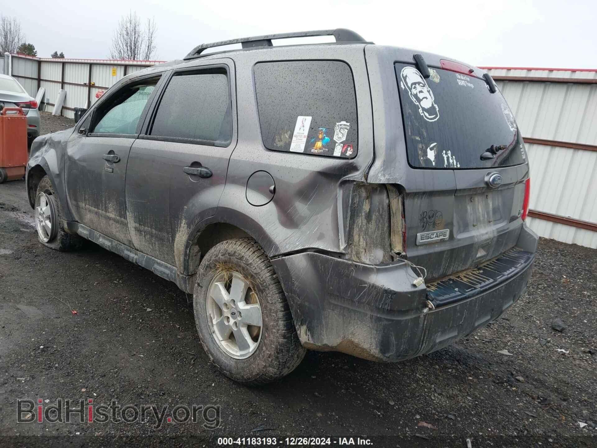 2011 FORD ESCAPE - VIN: 1FMCU9DG0BKC04619 - Фото 3