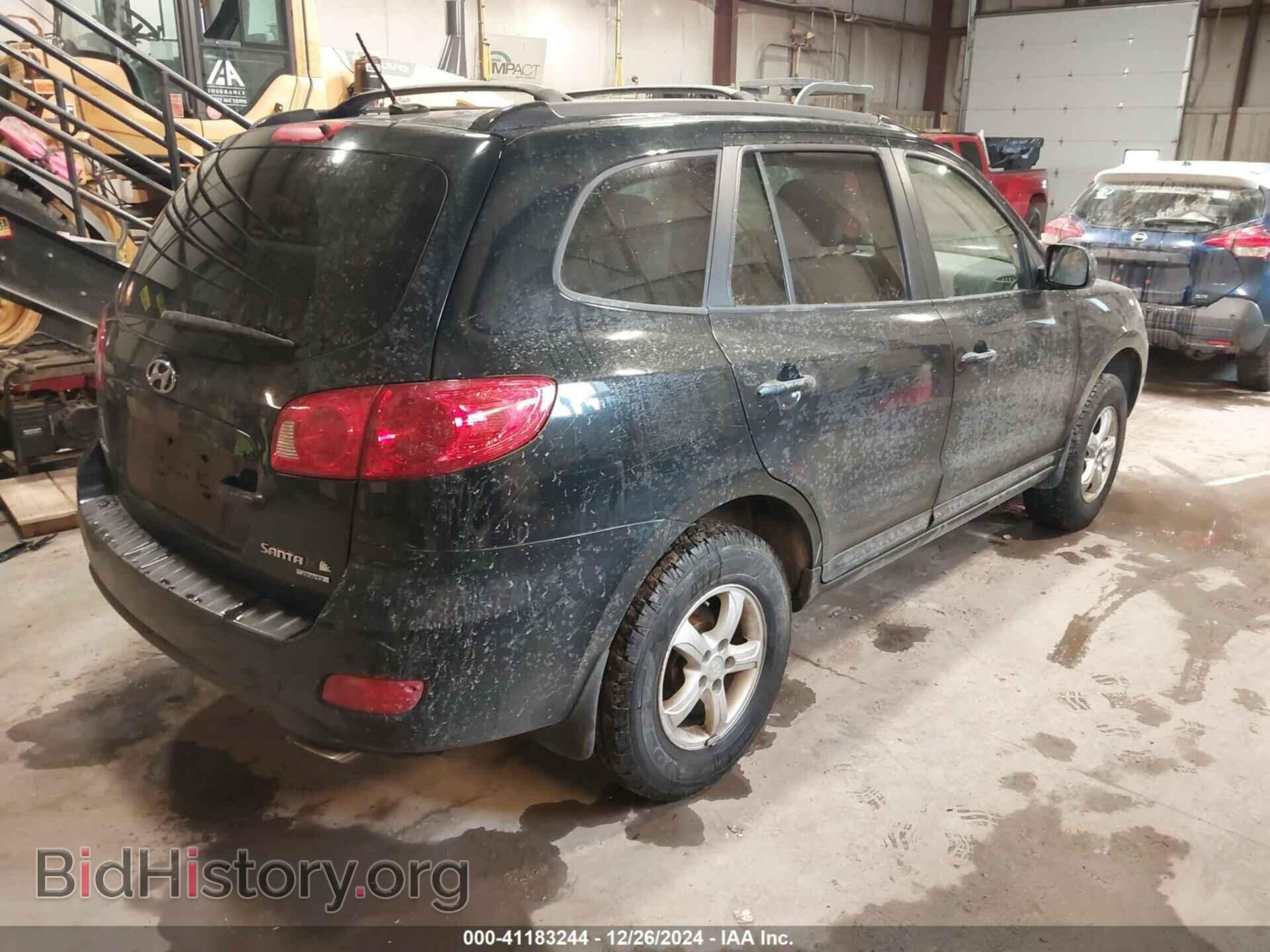 2007 HYUNDAI SANTA FE - VIN: 5NMSG73D67H105678 - Фото 4