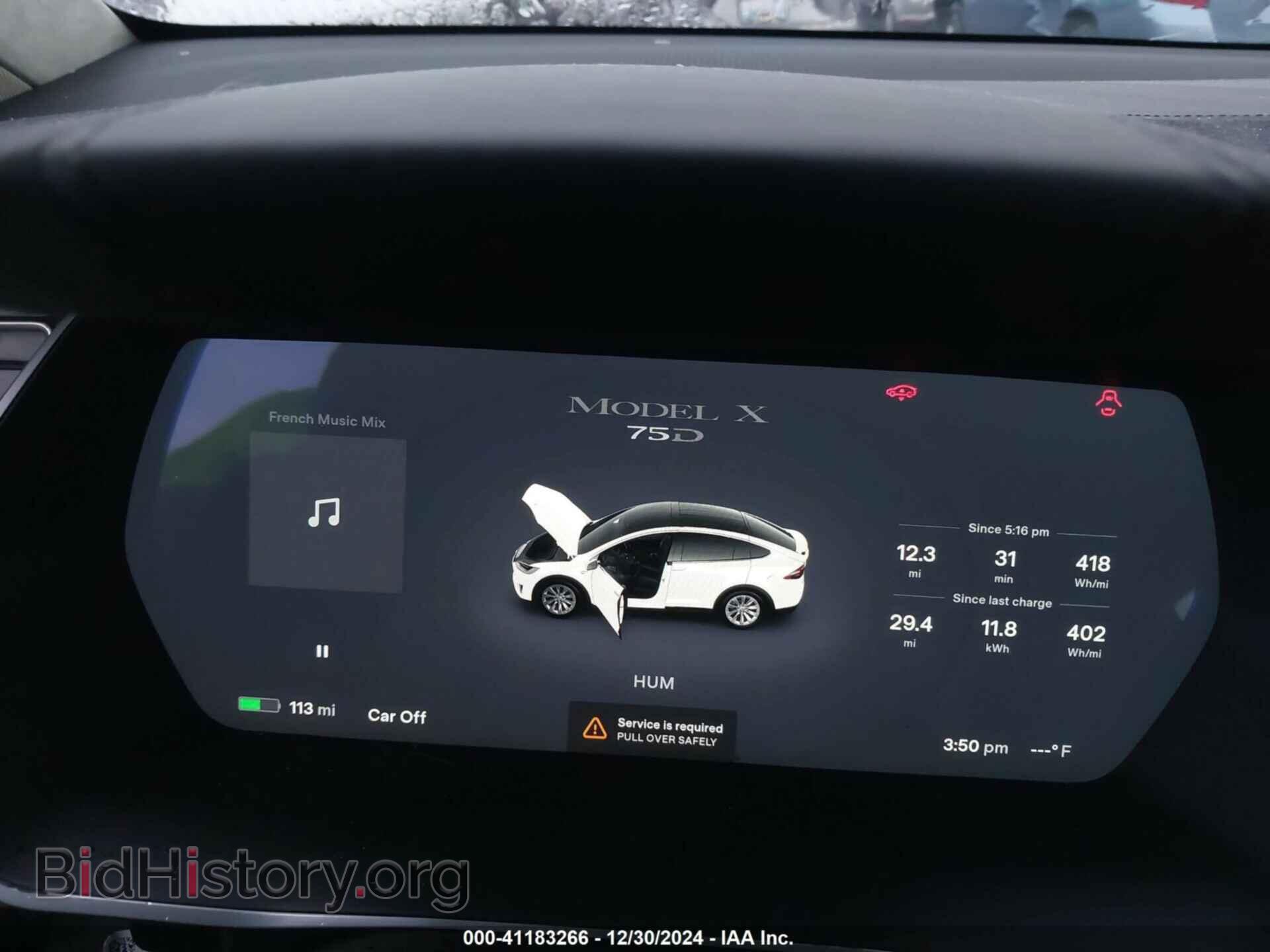 2016 TESLA MODEL X - VIN: 5YJXCBE27GF011102 - Photo 7