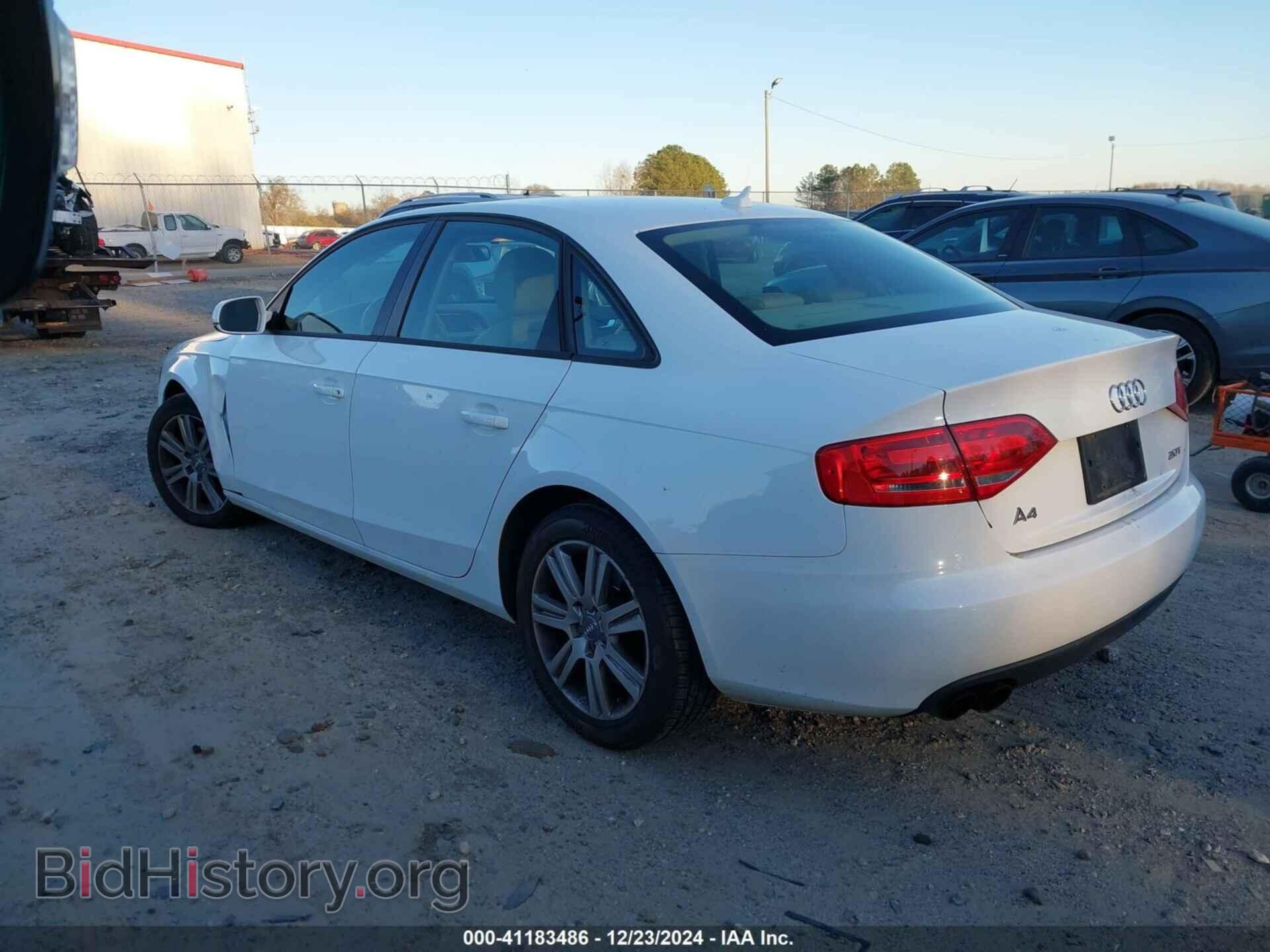 2010 AUDI A4 - VIN: WAUAFAFLXAN037794 - Фото 3