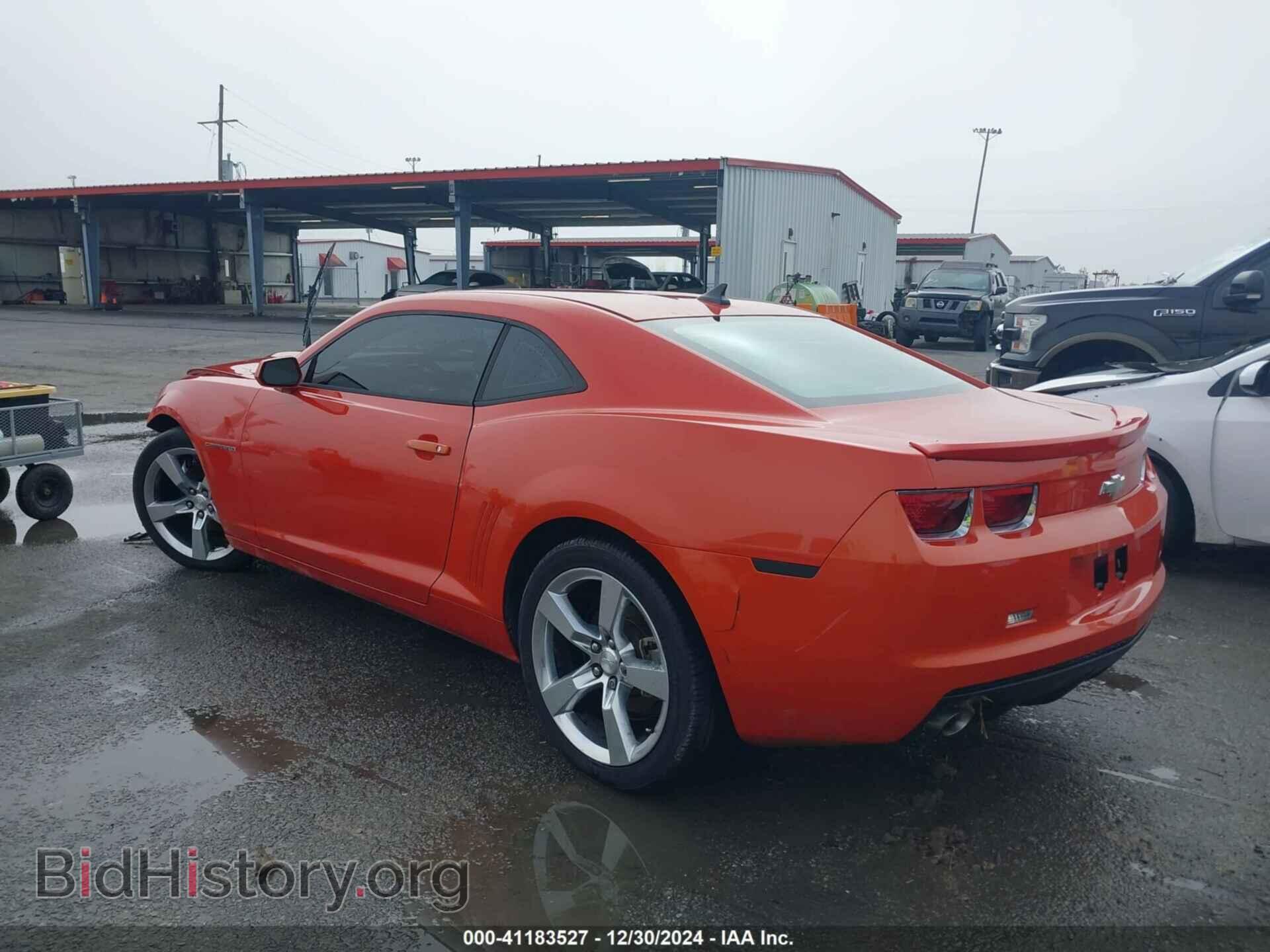 2012 CHEVROLET CAMARO - VIN: 2G1FA1E34C9129720 - Фото 3