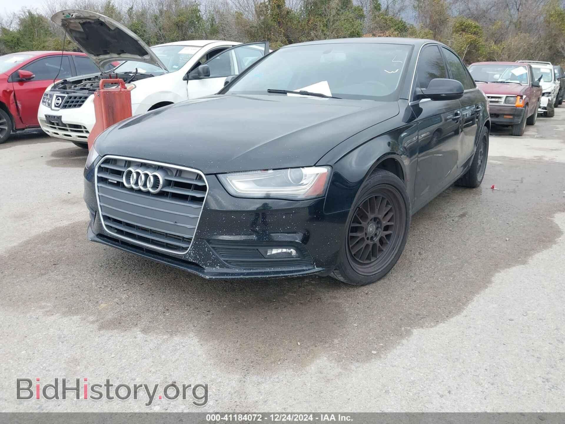 2013 AUDI A4 - VIN: WAUBFAFL3DN048371 - Фото 2