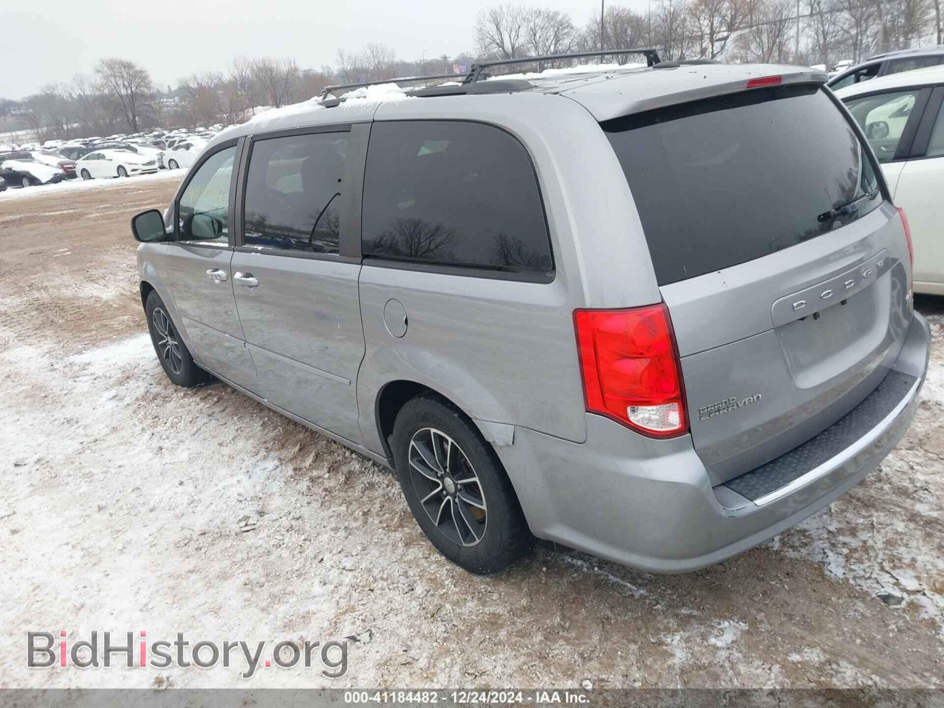 2016 DODGE GRAND CARAVAN - VIN: 2C4RDGEG2GR344892 - Фото 3