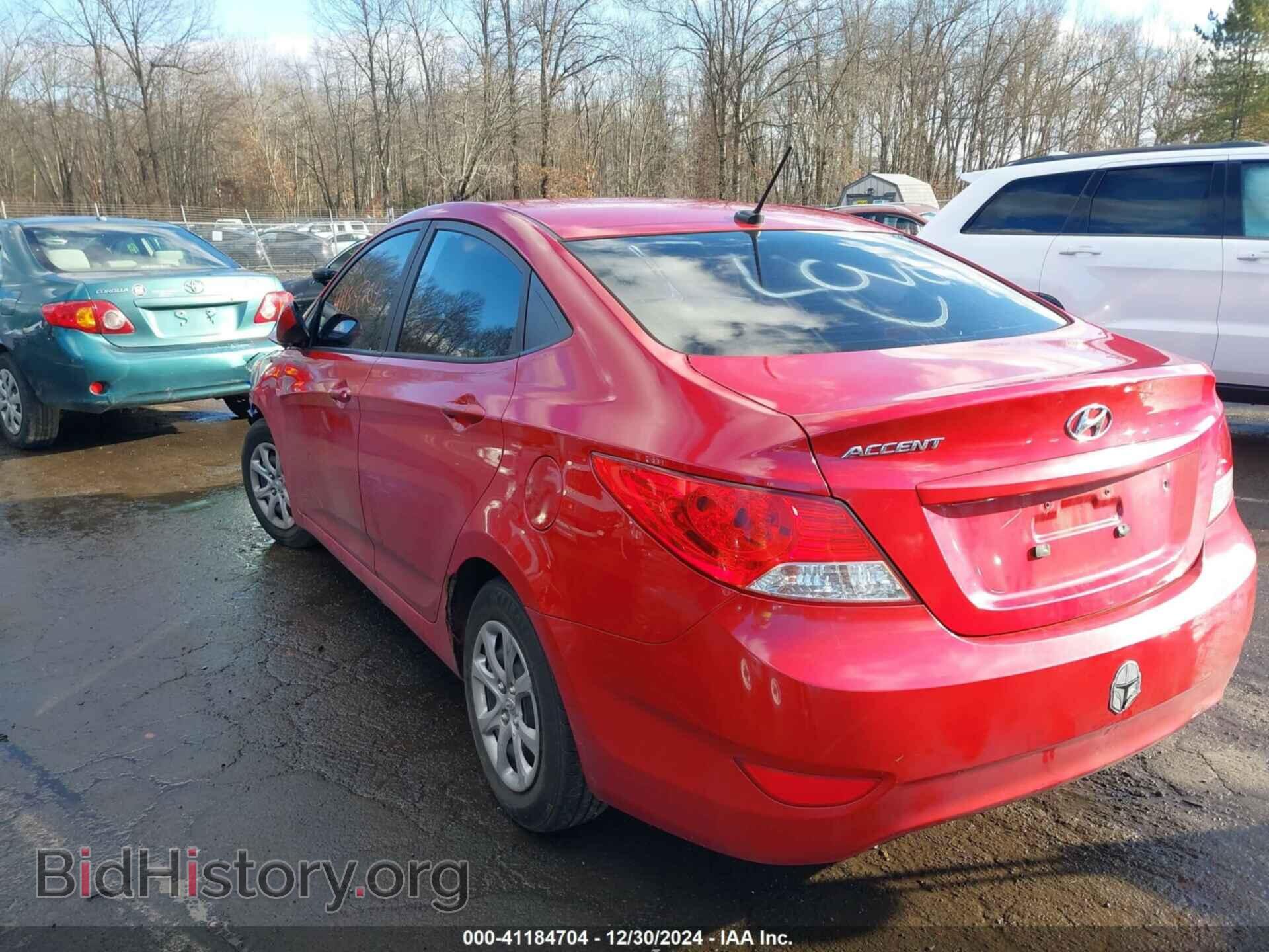 2013 HYUNDAI ACCENT - VIN: KMHCT4AE0DU498233 - Фото 3