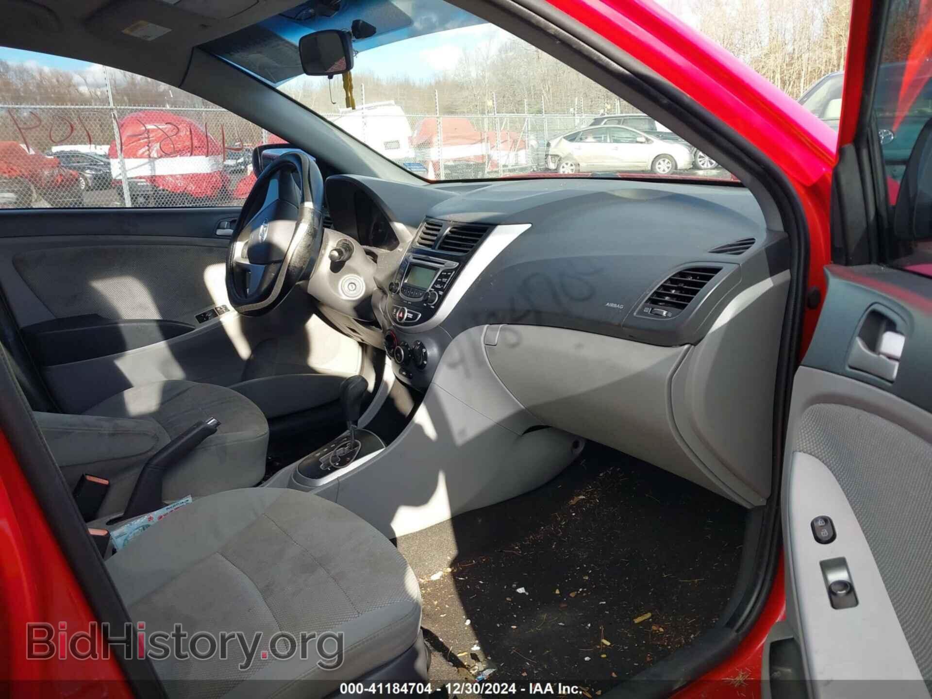 2013 HYUNDAI ACCENT - VIN: KMHCT4AE0DU498233 - Фото 5