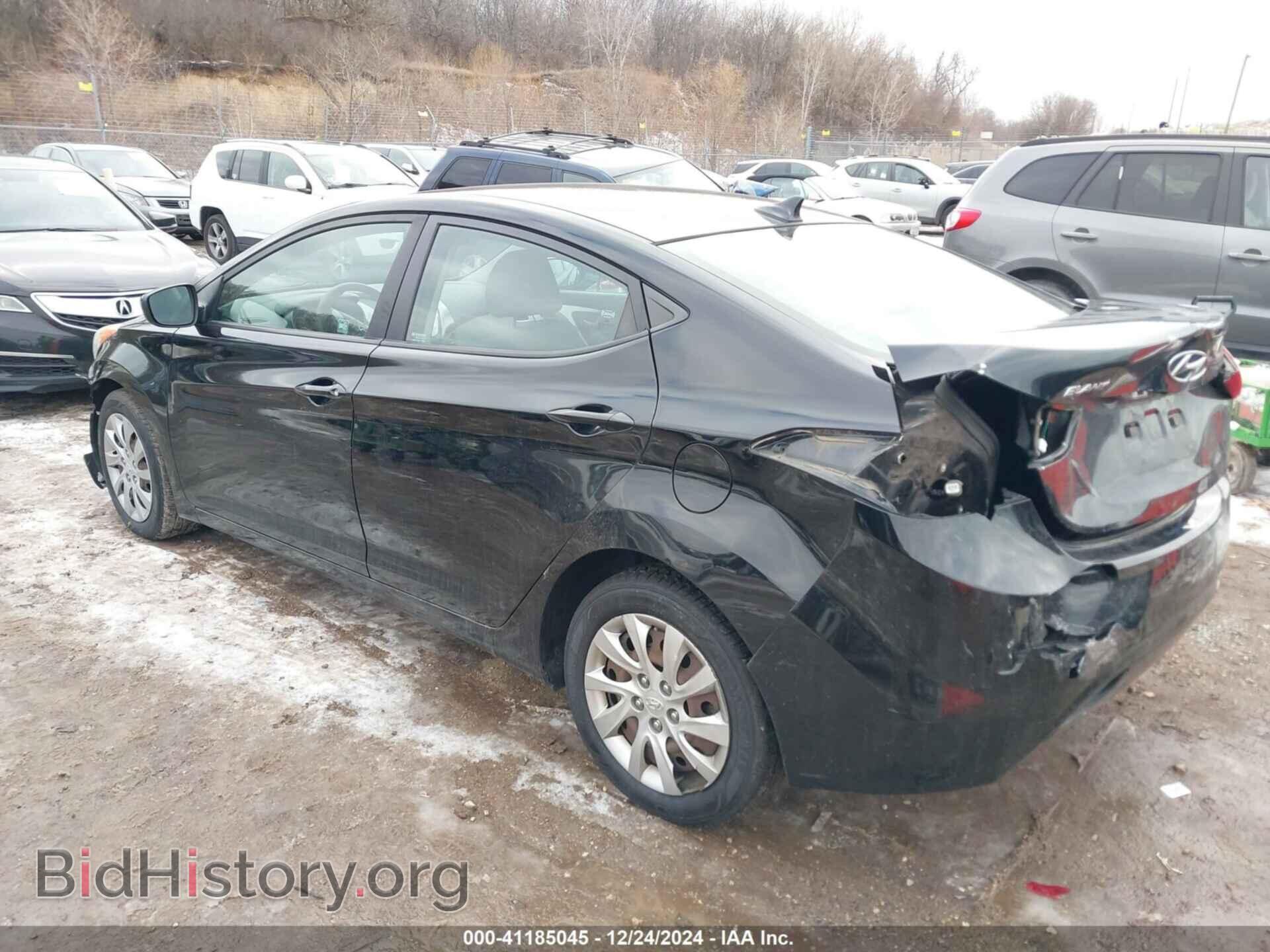 2012 HYUNDAI ELANTRA - VIN: KMHDH4AE2CU219224 - Фото 3