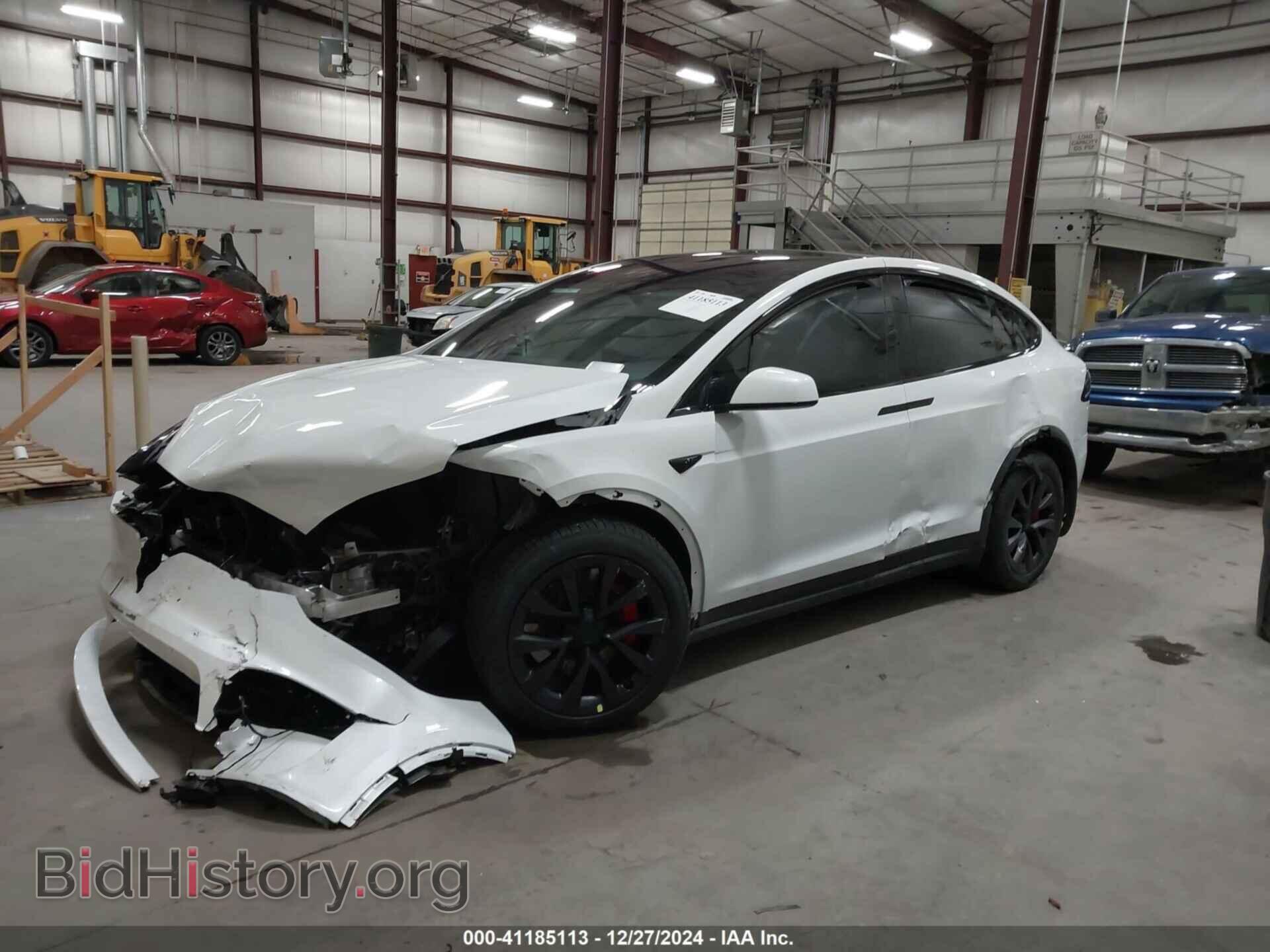 2024 TESLA MODEL X - VIN: 7SAXCBE63RF440245 - Фото 2