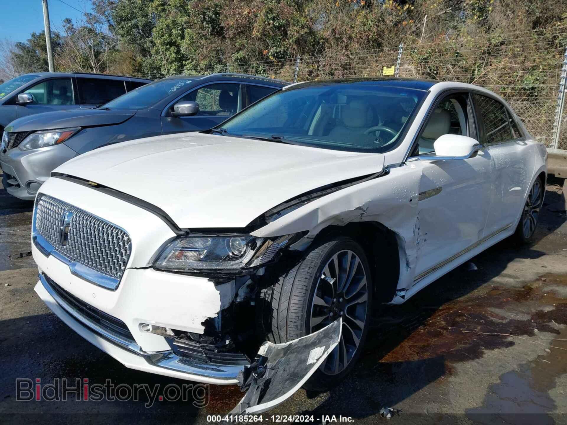 2018 LINCOLN CONTINENTAL - VIN: 1LN6L9SK1J5601485 - Фото 2