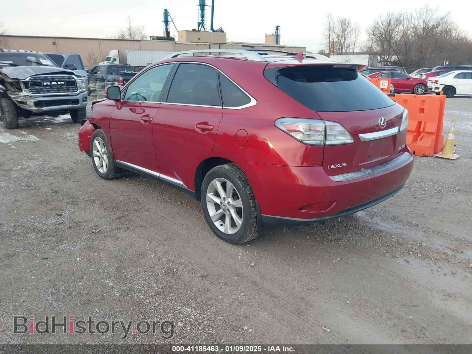 2010 LEXUS RX 350 - VIN: 2T2BK1BA0AC057316 - Фото 3