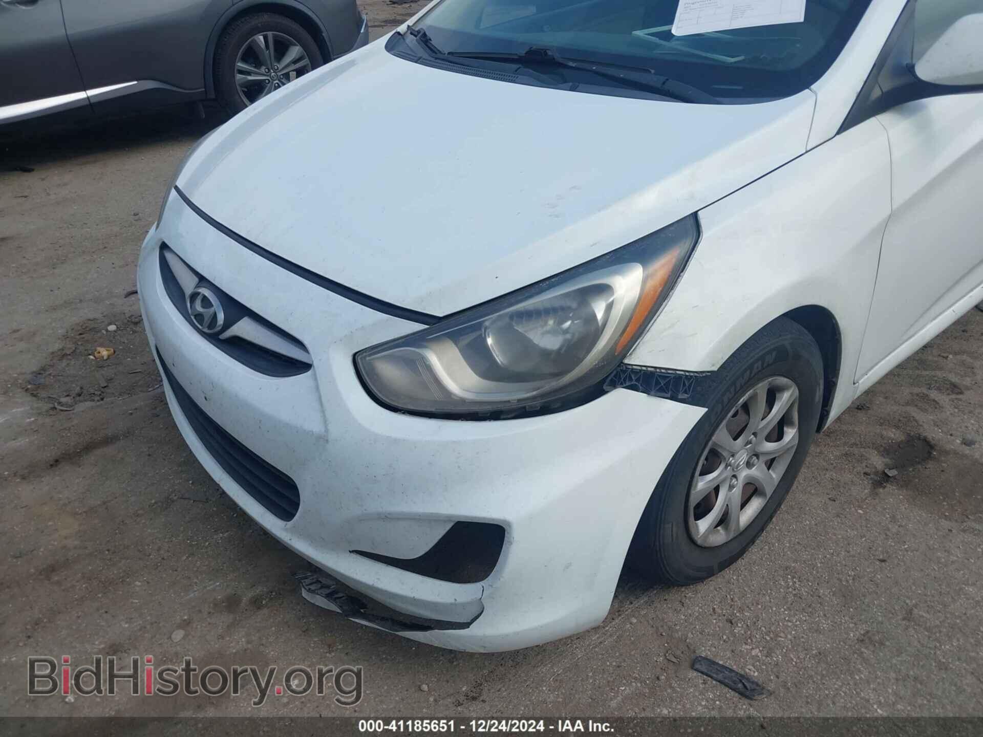 2013 HYUNDAI ACCENT - VIN: KMHCT4AE3DU325550 - Фото 6