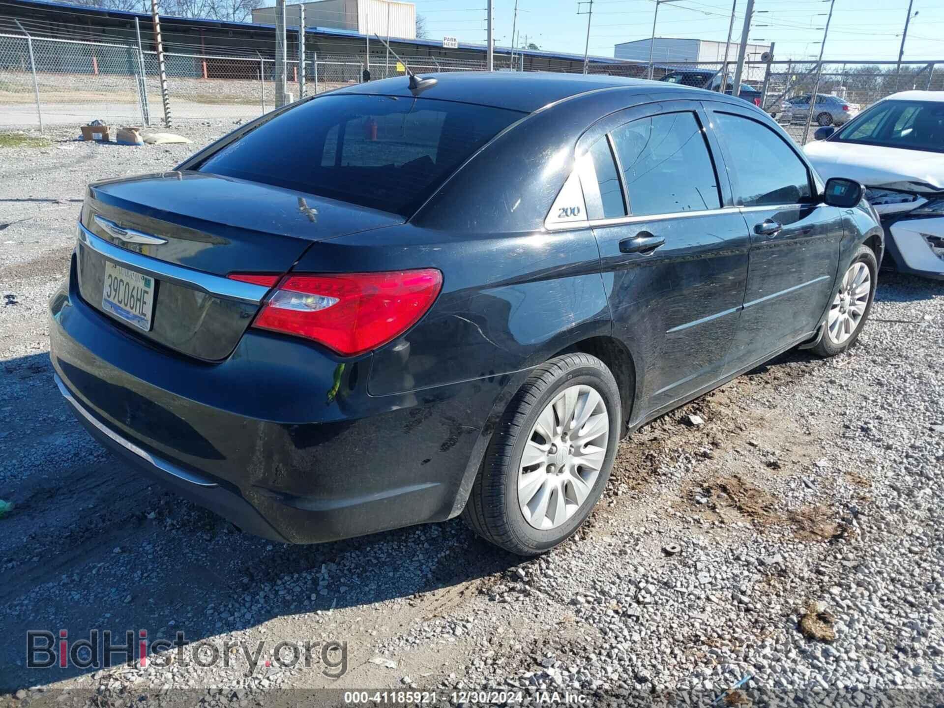 2013 CHRYSLER 200 - VIN: 1C3CCBABXDN604684 - Фото 4