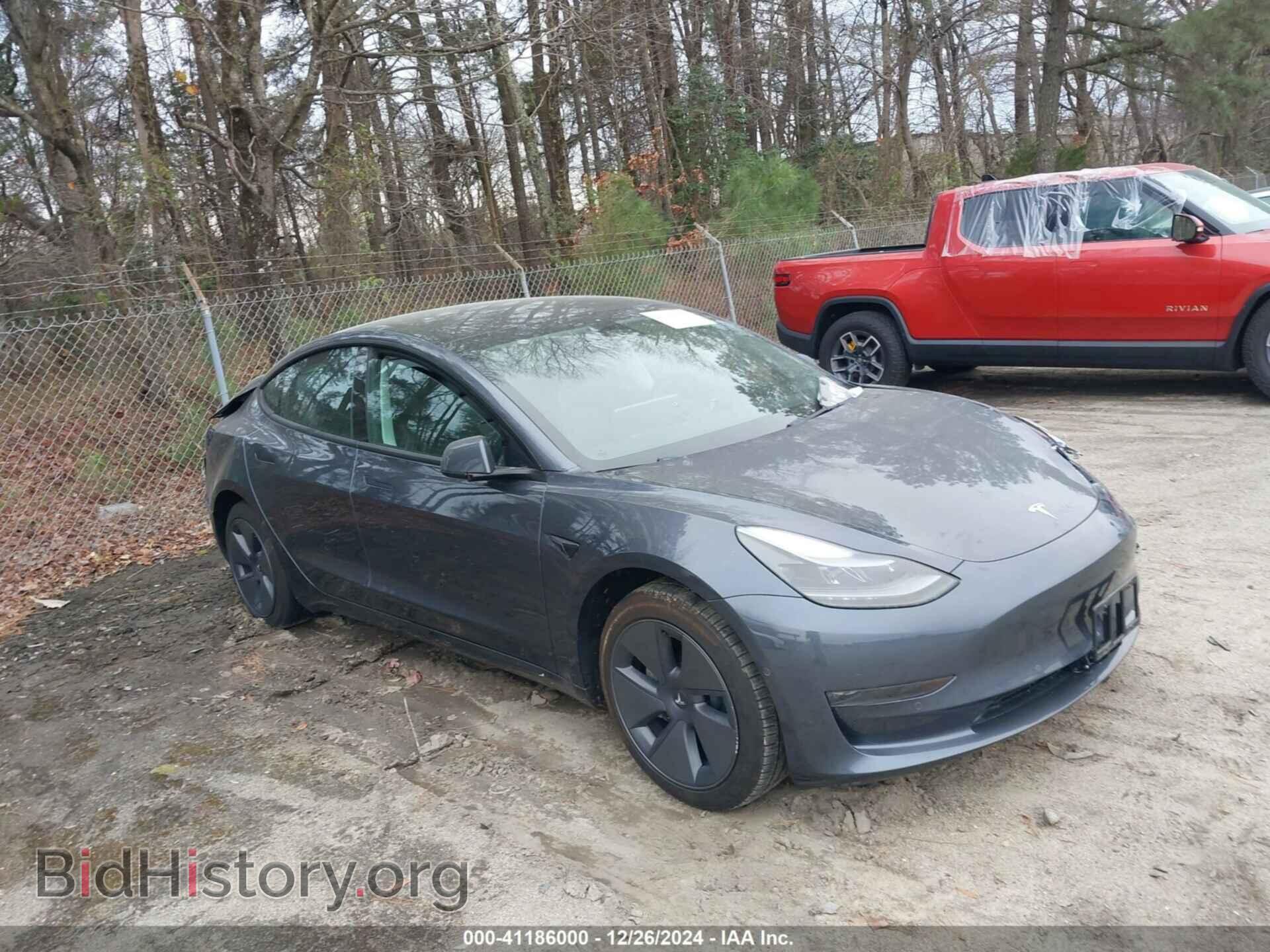 Photo 5YJ3E1EB3NF275997 - TESLA MODEL 3 2022