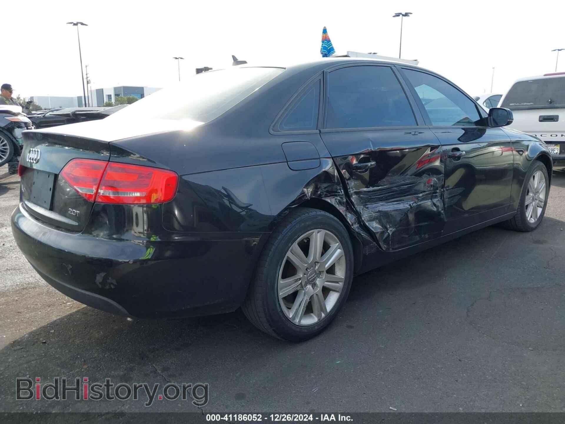2011 AUDI A4 - VIN: WAUAFAFL1BN022876 - Фото 4
