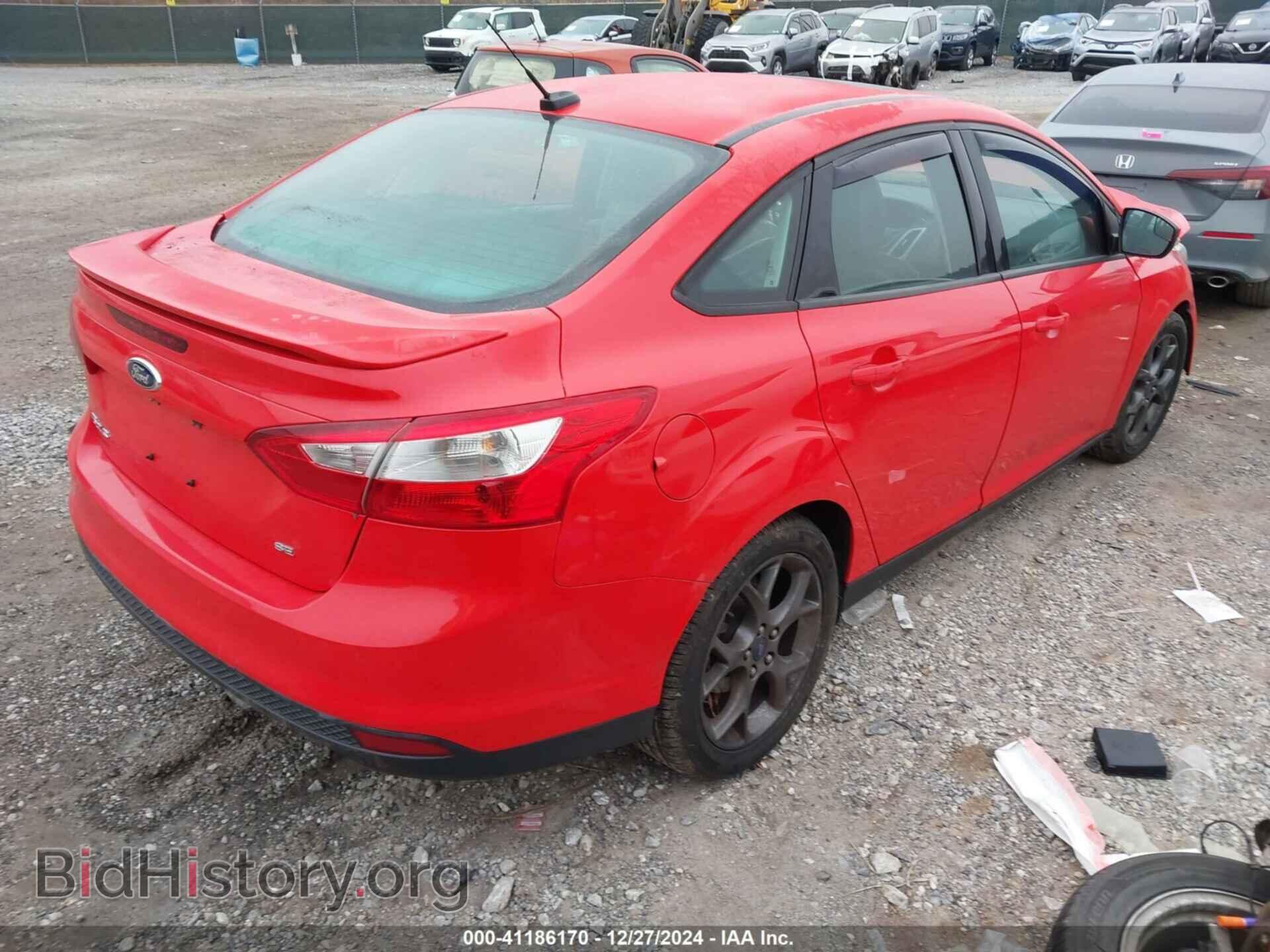 2014 FORD FOCUS - VIN: 1FADP3F26EL377953 - Фото 4