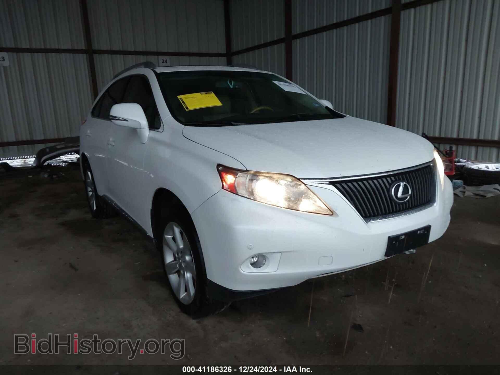 Photo 2T2ZK1BA3AC015978 - LEXUS RX 350 2010