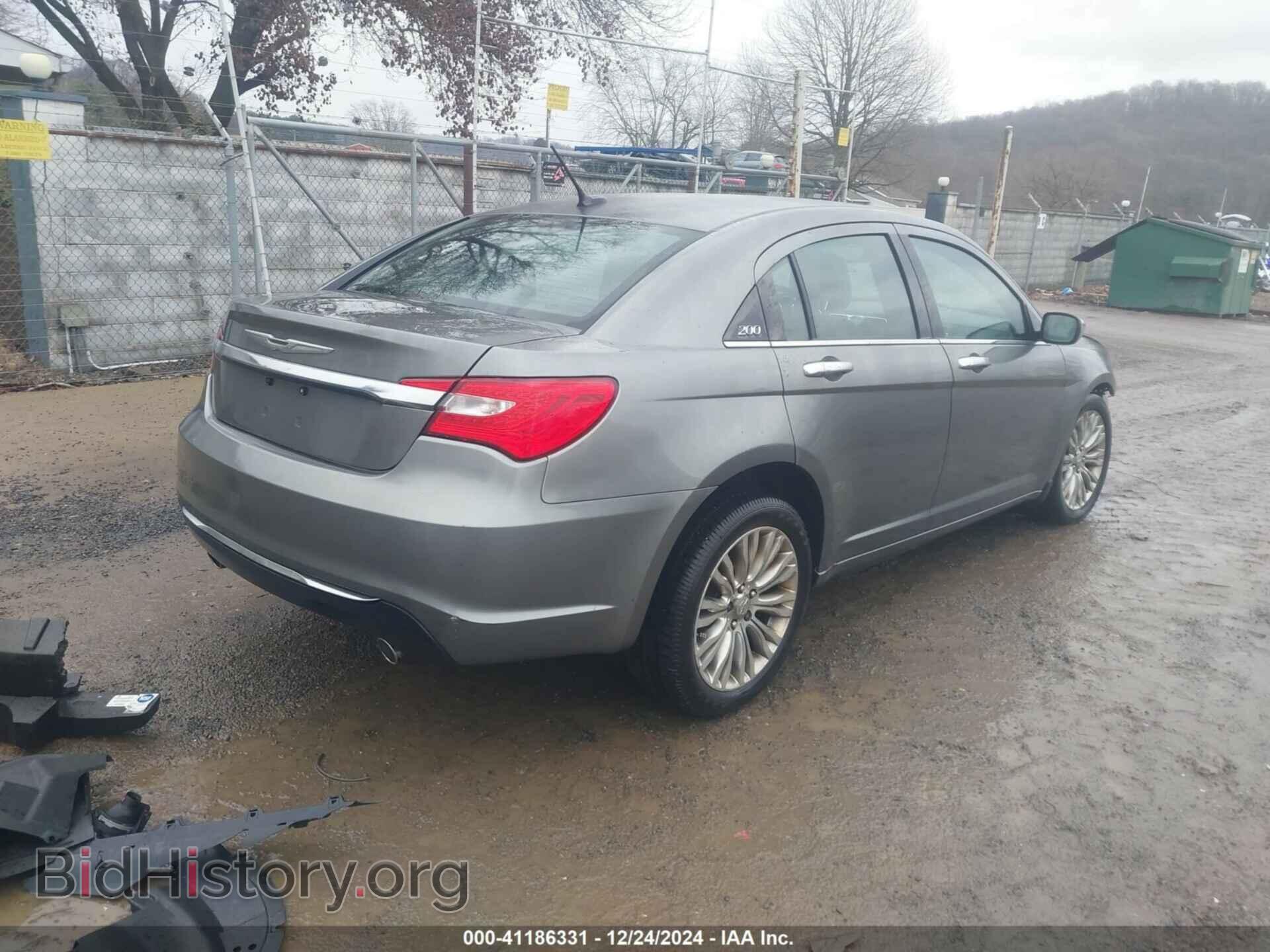 2013 CHRYSLER 200 - VIN: 1C3CCBCG3DN593133 - Фото 4